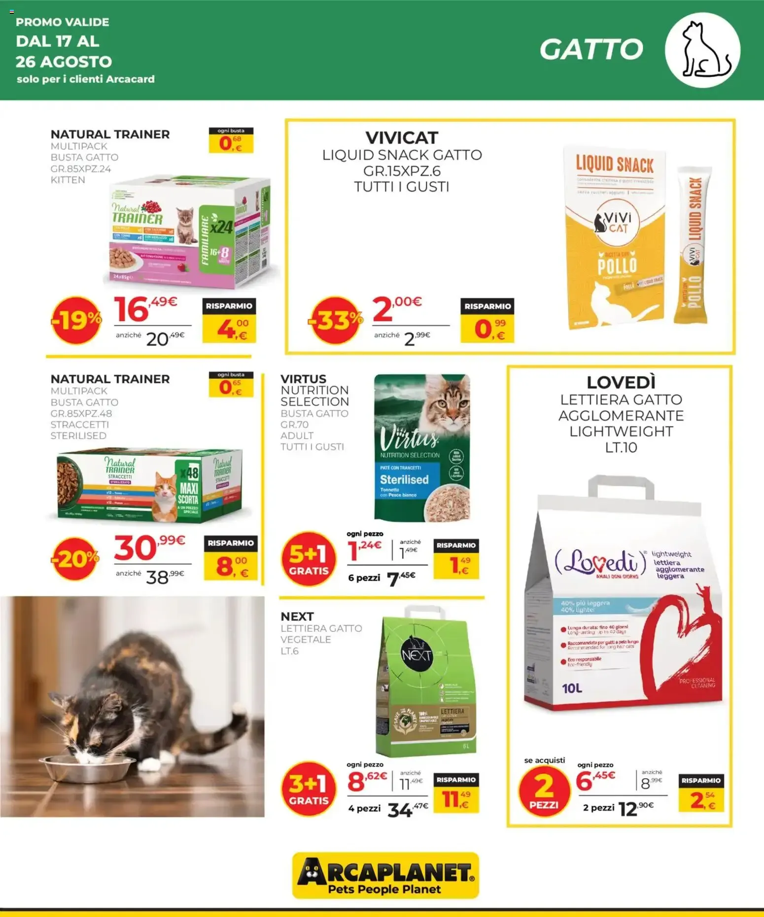 Arcaplanet - Offerte Flash da 17 agosto a 26 agosto di 2026 - Pagina del volantino 3