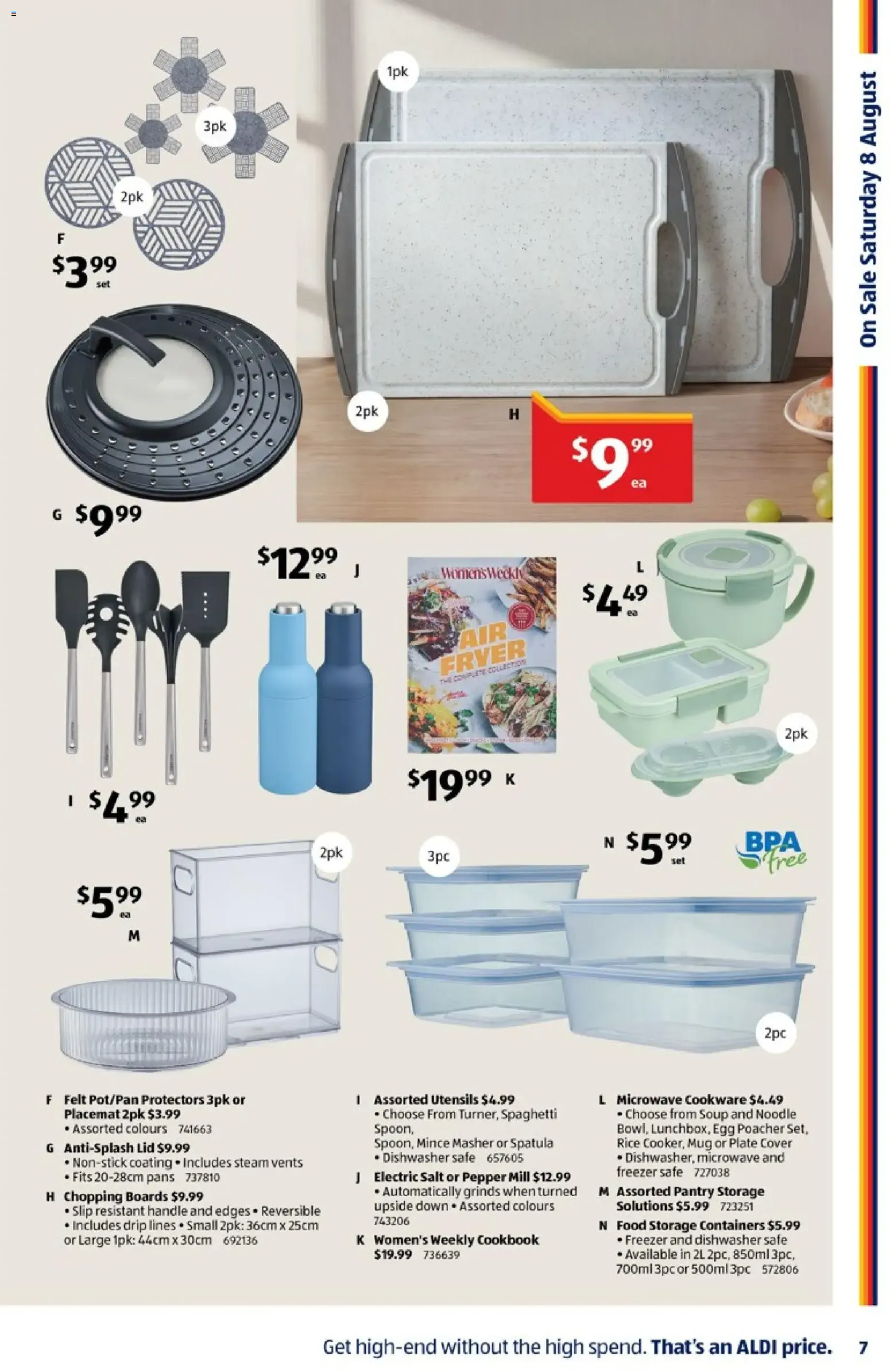 ALDI Special Buys: Upgrade your everyday - Catalogue valid from 5 August to 12 August 2026 - page 7