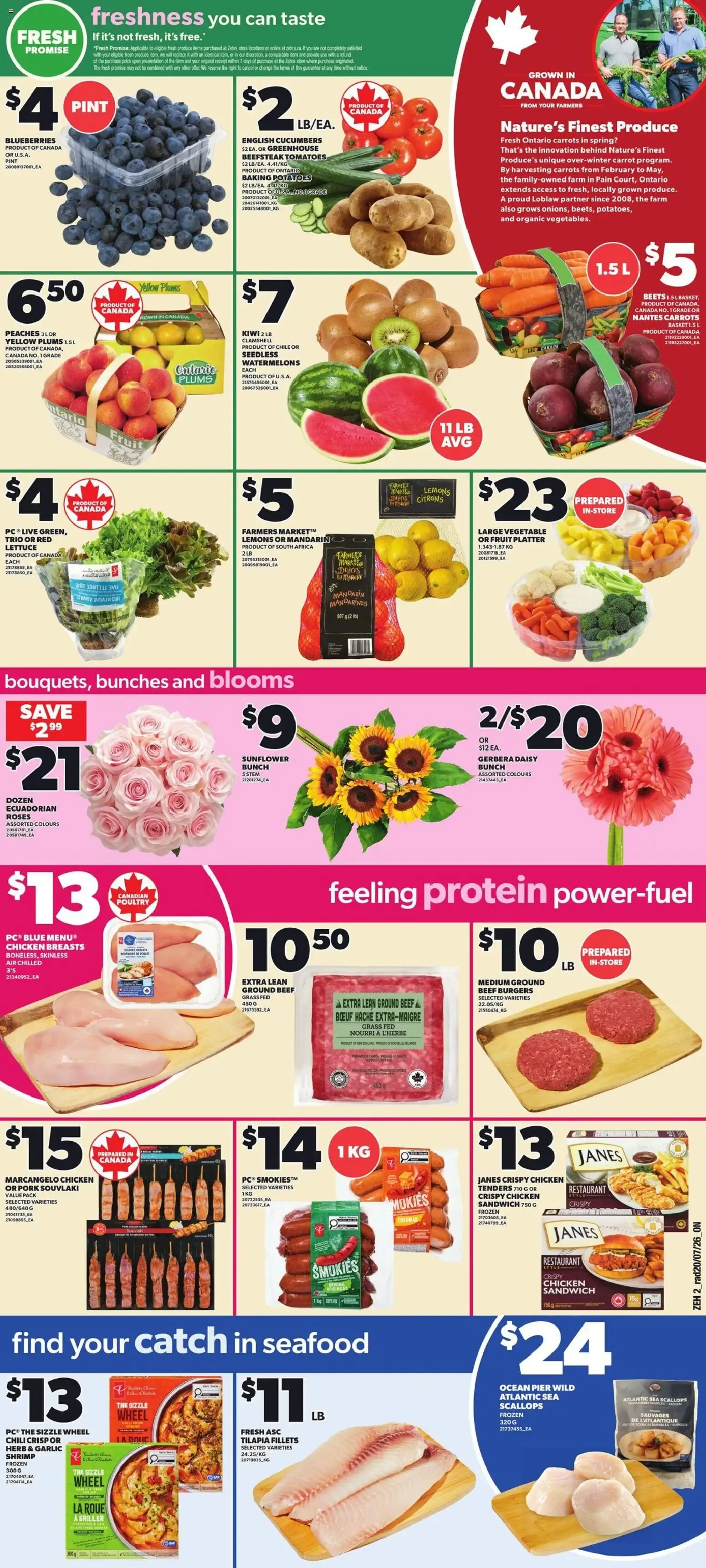 Zehrs weekly flyer / circulaire from Jul 23, 2026 > weekly specials & deals from July 23 to July 29 2026 - flyer page 3