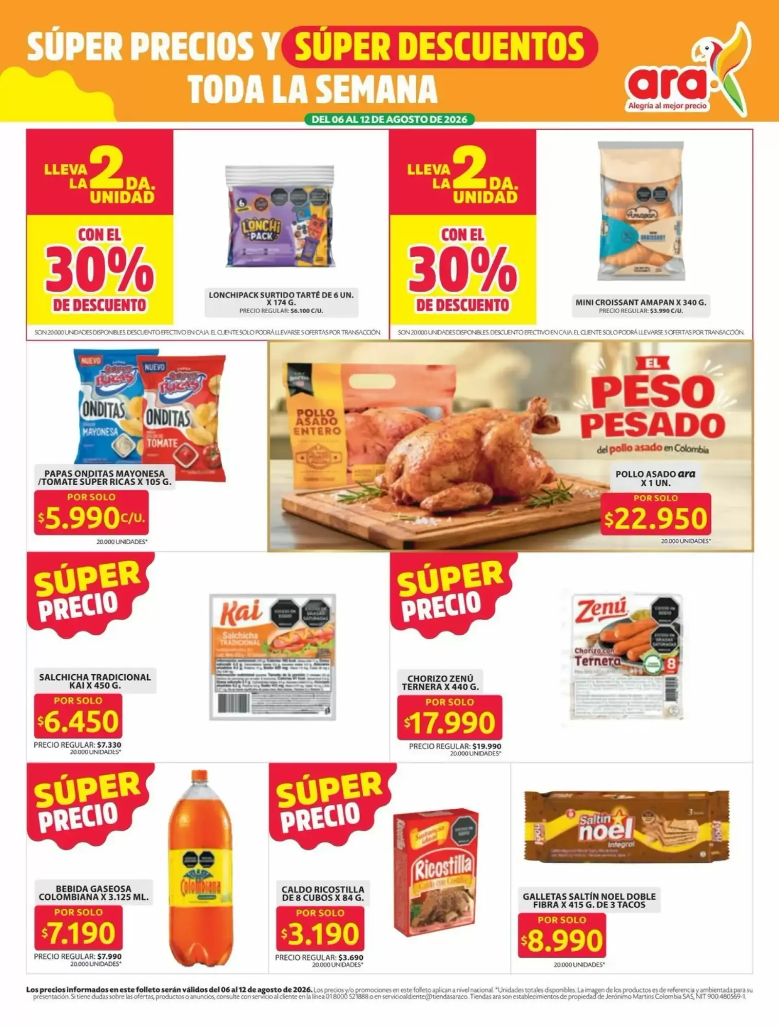 Catalogo de Ahorra con Alegría al Mejor Precio - Ara 6 de agosto al 12 de agosto 2026 - Pag 6