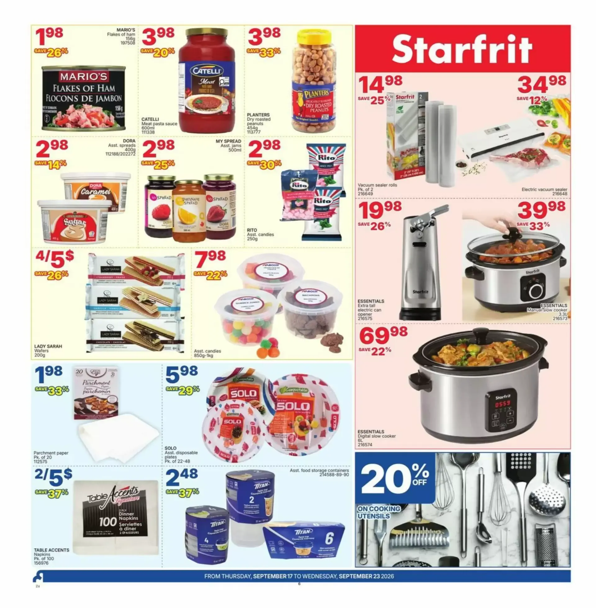 Rossy from September 17 to September 23 2026 - flyer page 6