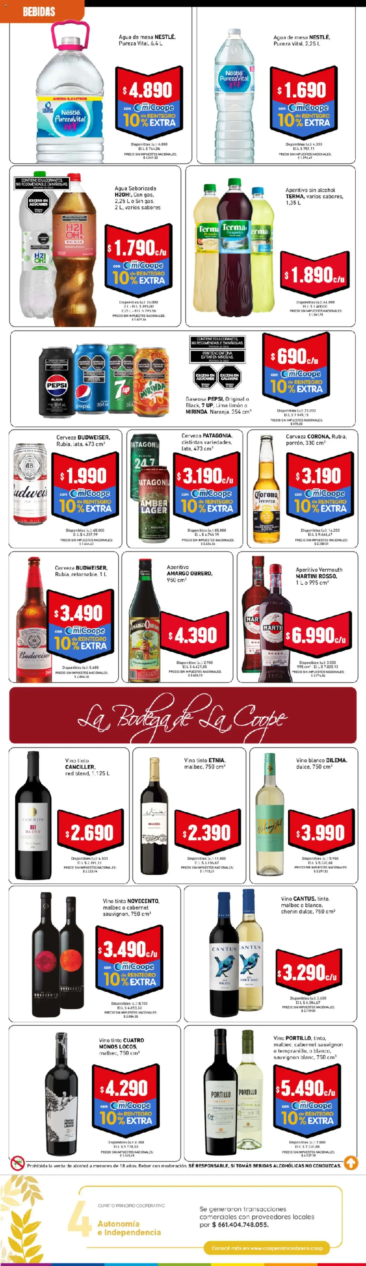 Ofertas de ¡Ofertas Imperdibles! de La Coope 24 de septiembre al 30 de septiembre 2026 - Página 5 del catálogo