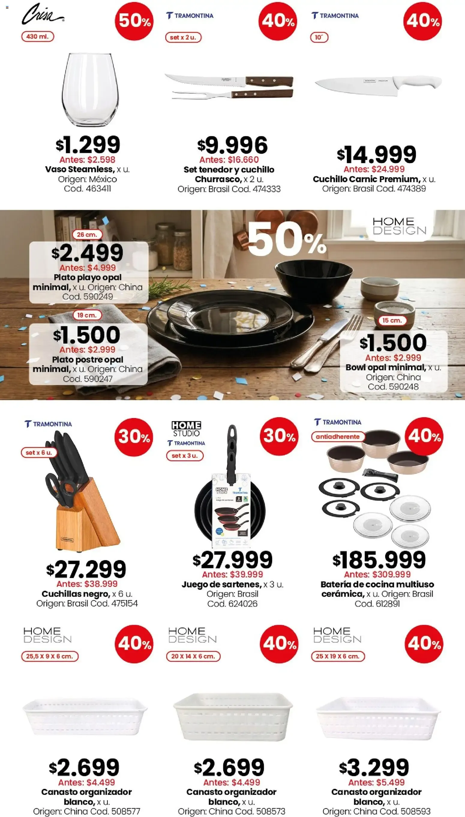 Ofertas de Ofertas Semanales: Bazar, uso diario, deco y mascotas 5 de octubre al 11 de octubre 2026 - Página 2 del catálogo
