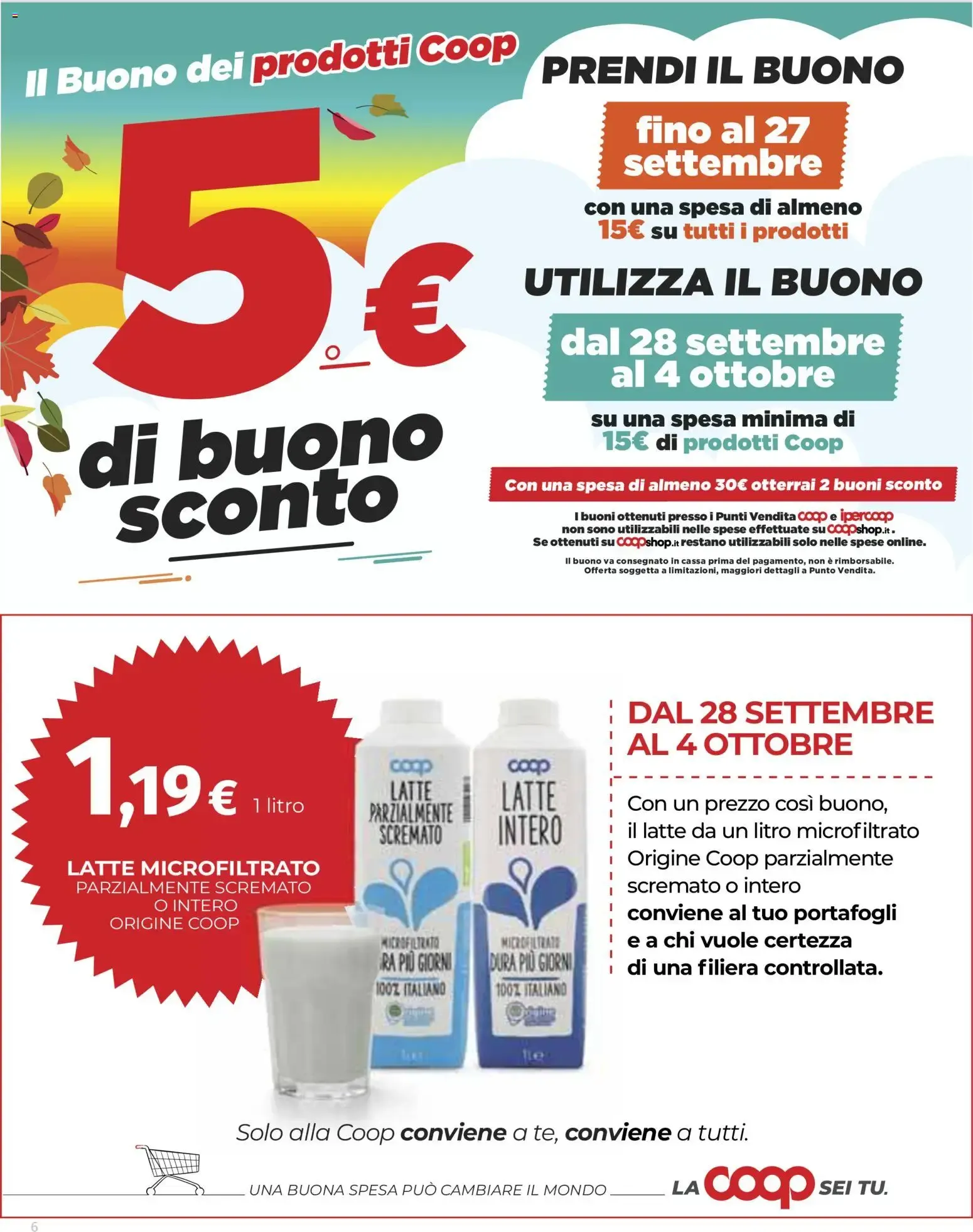 Anteprima volantino Ipercoop dal 24/09/2026 - nuovo offerte da 24 settembre a 7 ottobre di 2026 - Pagina del volantino 6