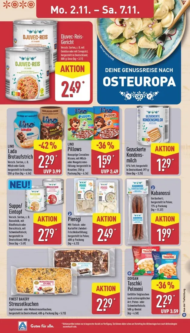 ALDI NORD Prospekt nächste Woche – von Montag 02.11.2026 bis Samstag 07.11.2026 von 2. November bis 7. November 2026 - Prospekt seite 13