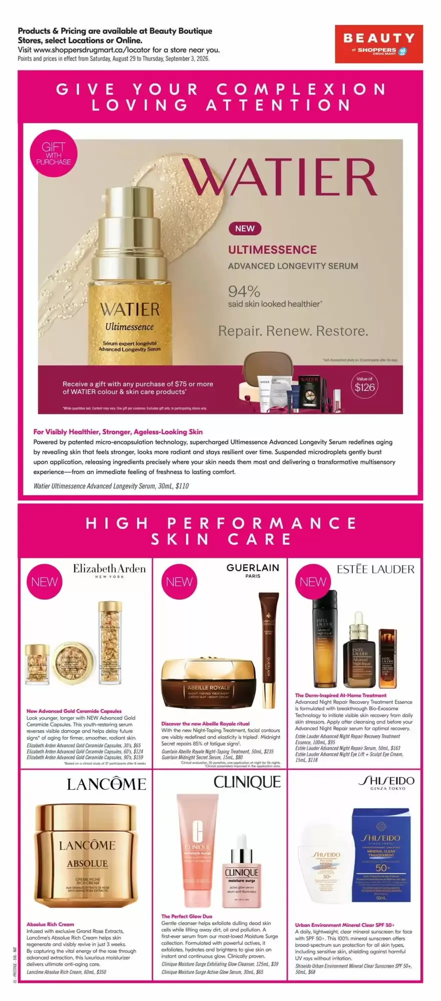 Shoppers Drug Mart flyer week 35 from August 29 to September 3 2026 - flyer page 11
