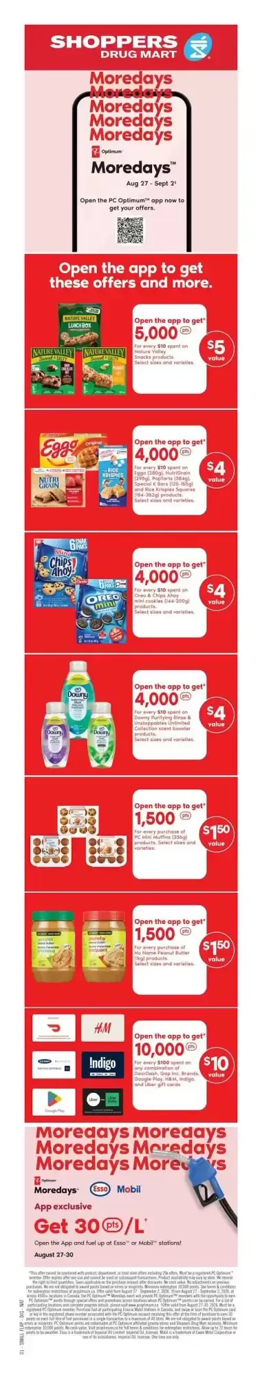 Shoppers Drug Mart flyer week 35 from August 29 to September 3 2026 - flyer page 4