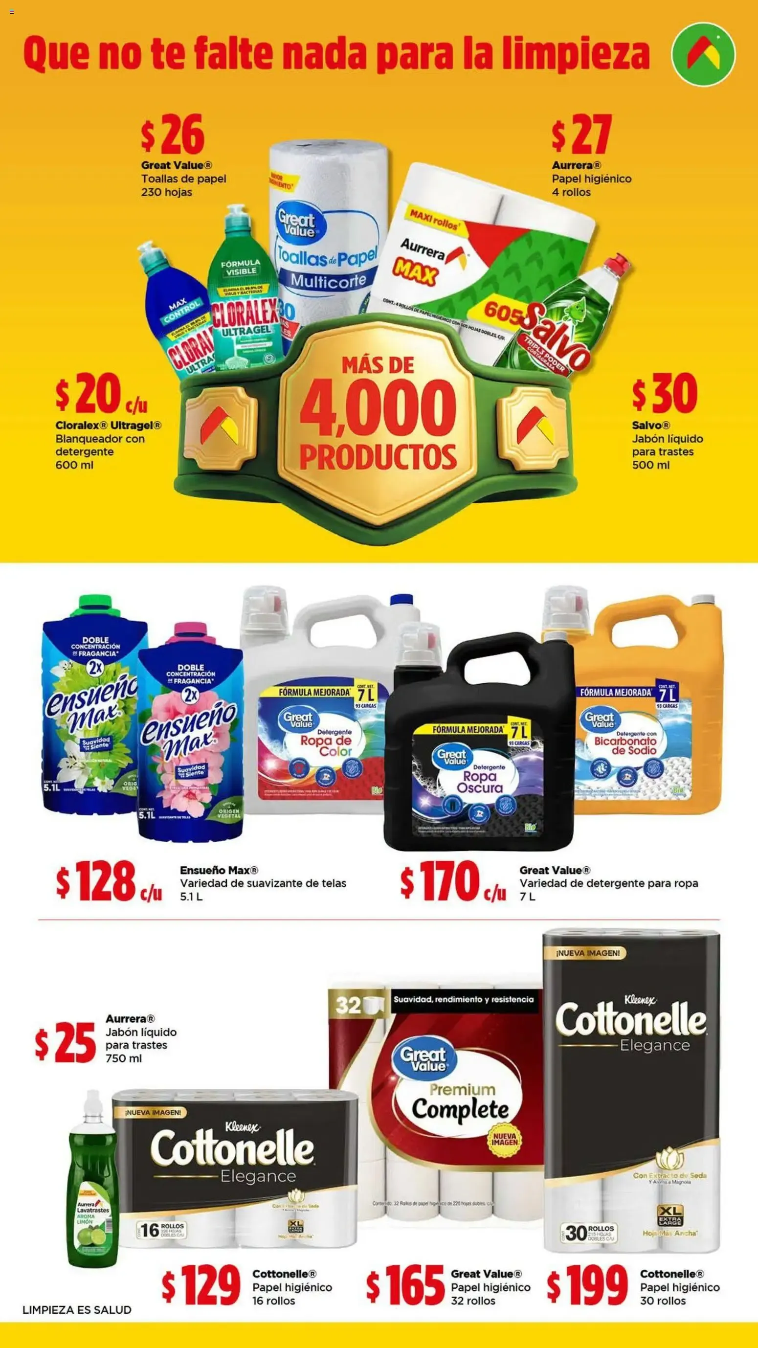Catálogo de Bodega Aurrerá folleto Que no te falte nada para la limpieza (21/09/2026 - 20/11/2026) - catálogo en línea 21 de septiembre al 20 de noviembre 2026 - Pagina 1