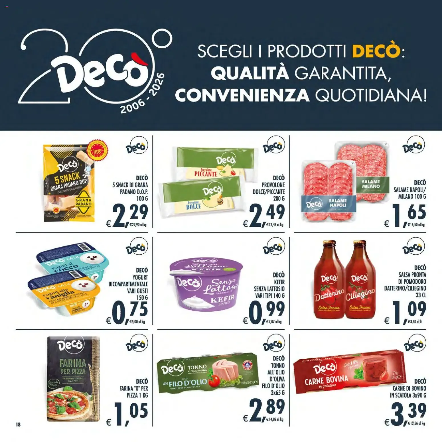 Nuovo Decò volantino Maxistore, Supermercati Lipari dal 30/06/2026 > offerte anteprima 🛍️ da 30 giugno a 9 luglio di 2026 - Pagina del volantino 18