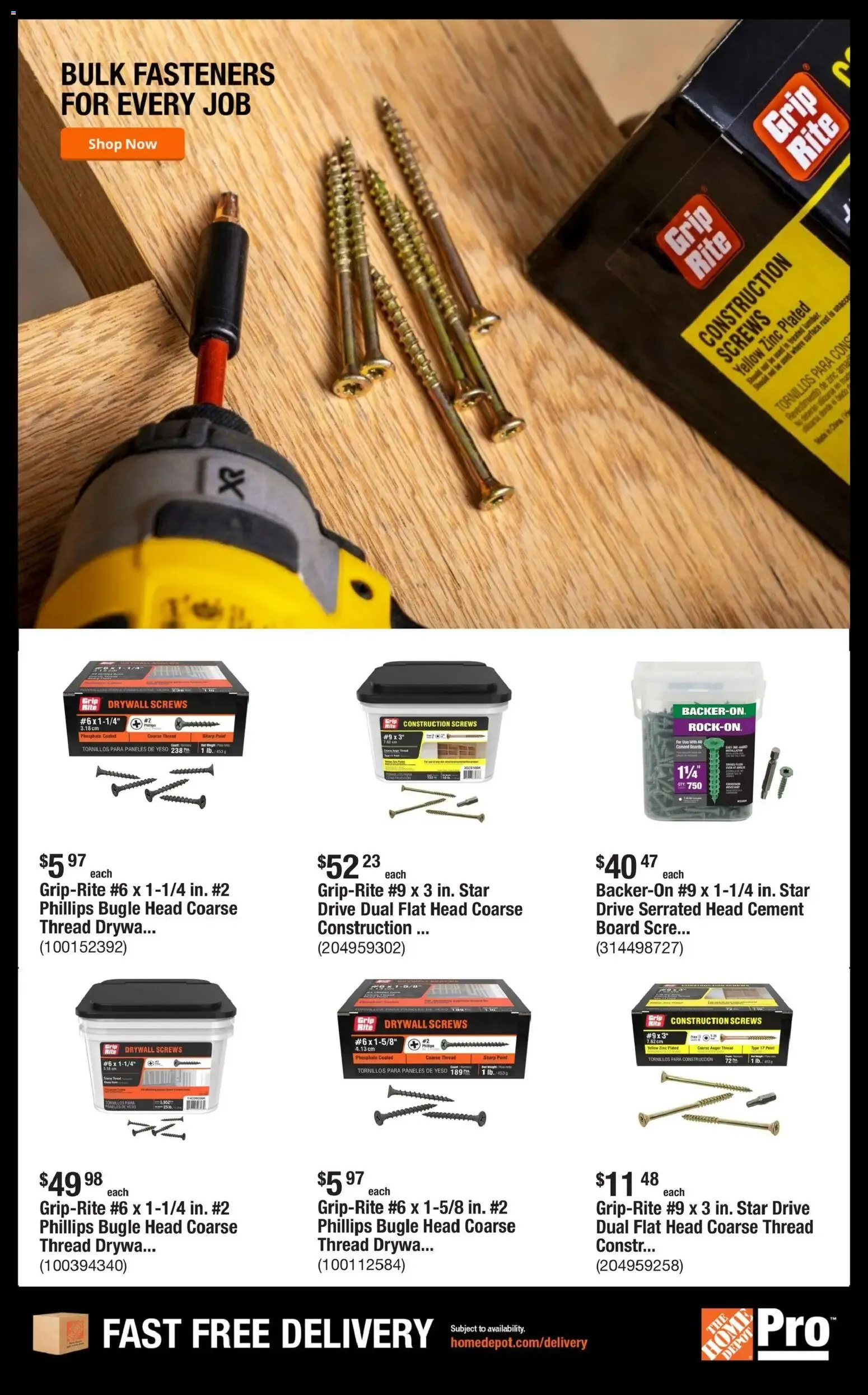 Weekly ad Home Depot: Up to 40% Off Select Online Bath from September 28 to October 5 2026 - Page 4