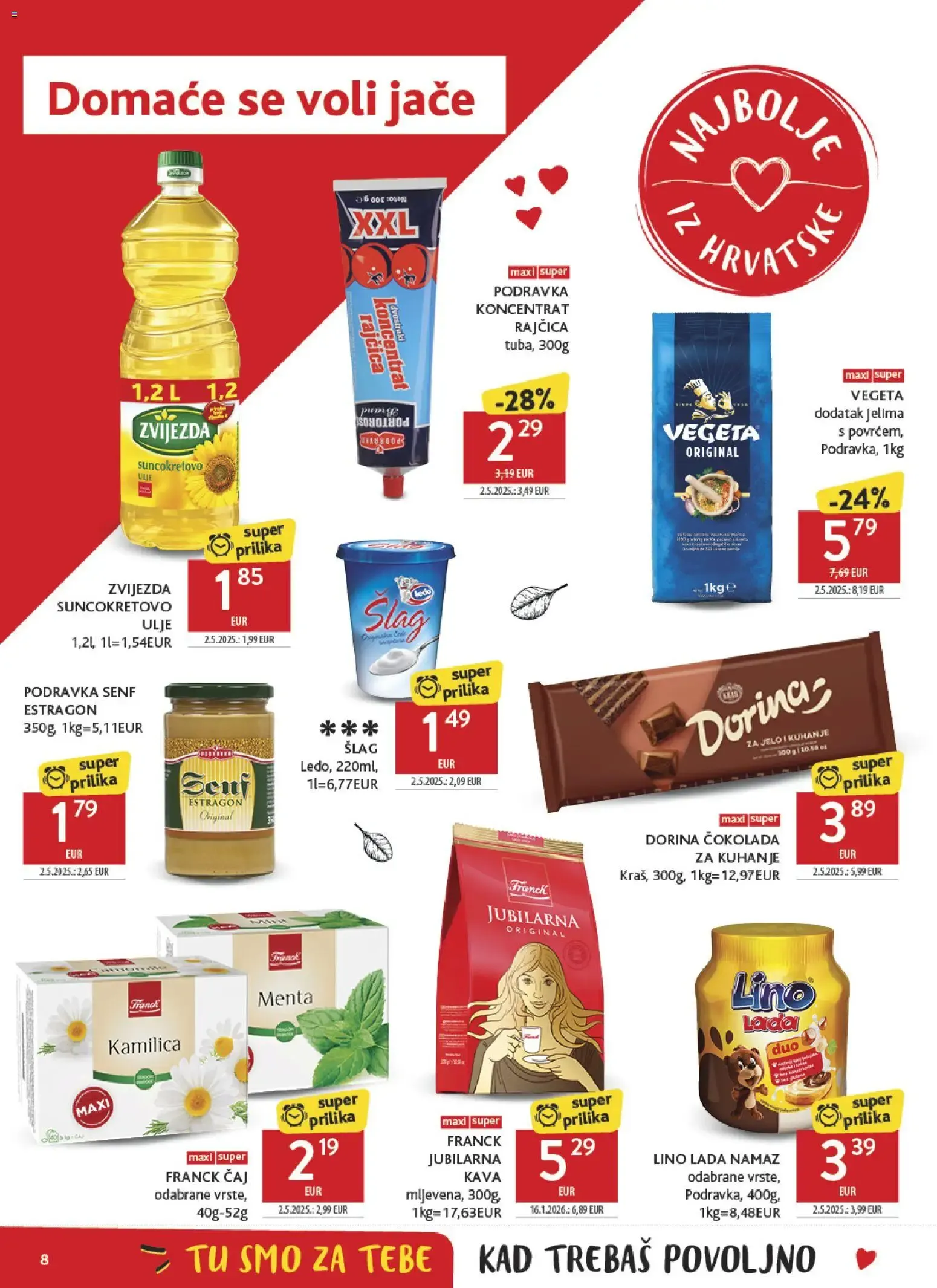 Katalog Konzum Katalog 41/2026 od 7. listopada do 13. listopada 2026. - Pregled Stranica 8