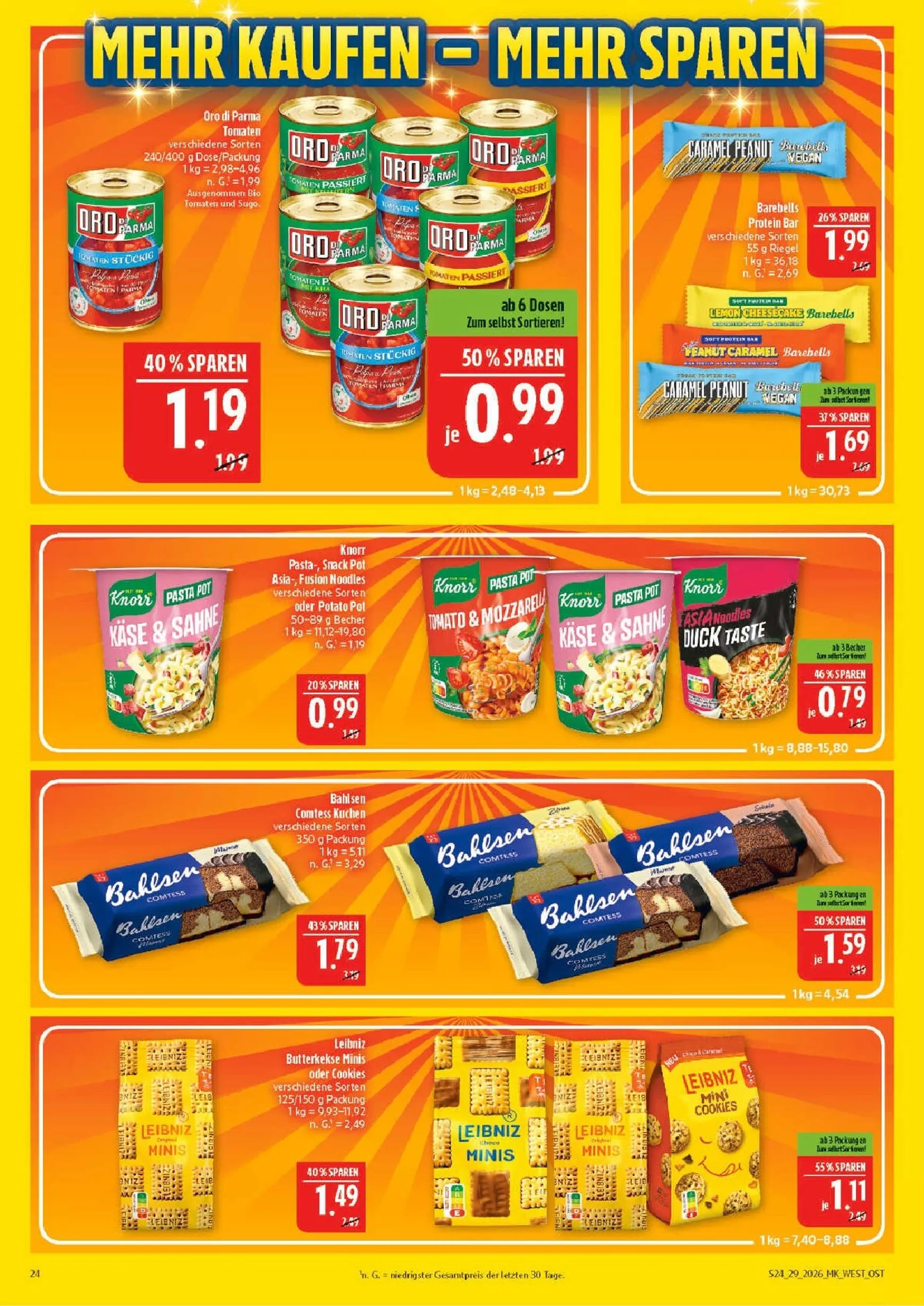 Marktkauf Prospekt – von Montag 13.07.2026 bis Samstag 18.07.2026 von 13. Juli bis 18. Juli 2026 - Prospekt seite 24
