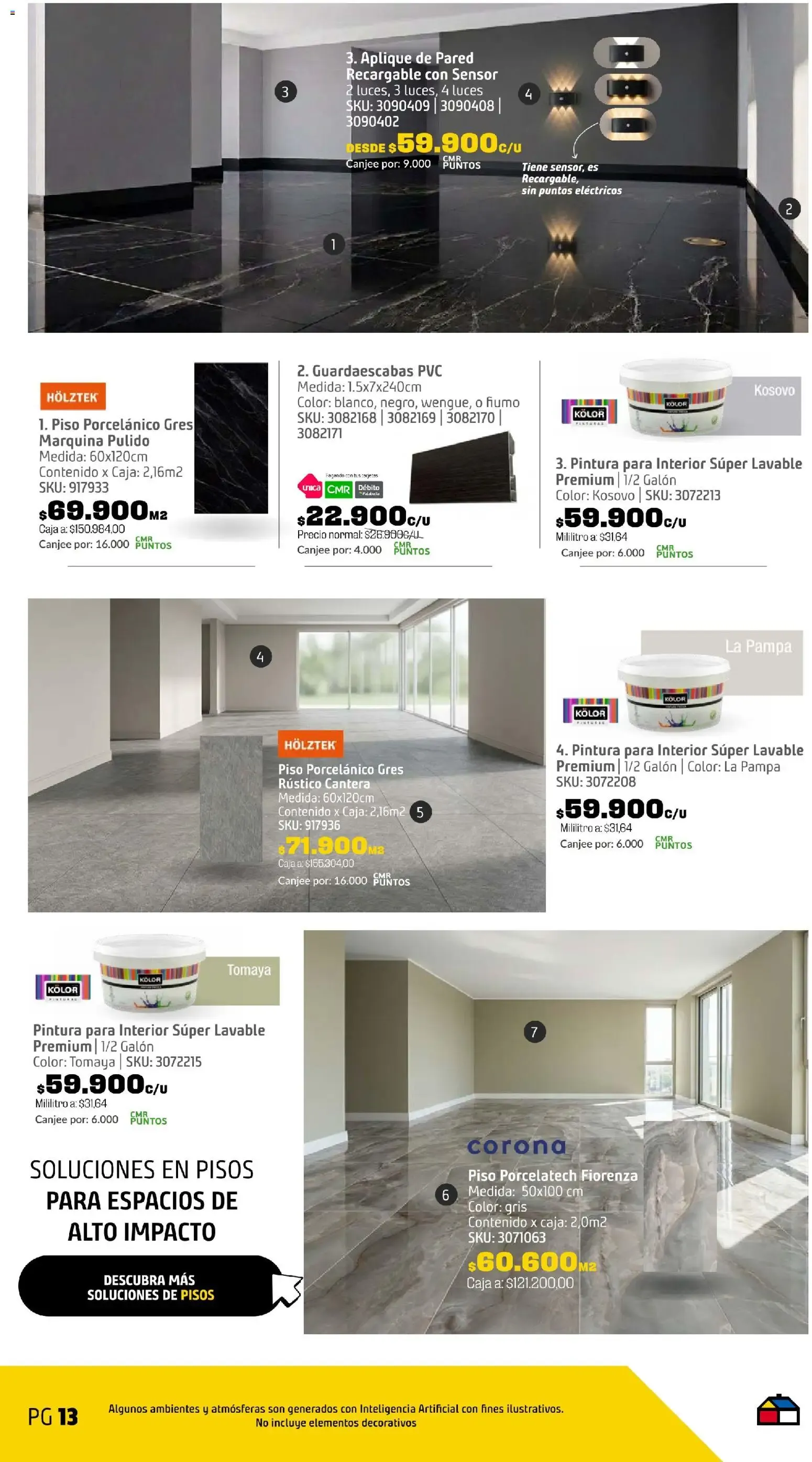 Catalogo de Homecenter catálogo La transformación es imparable desde el 08/09/2026 > Revistas Octubre 8 de septiembre al 23 de octubre 2026 - Pag 13