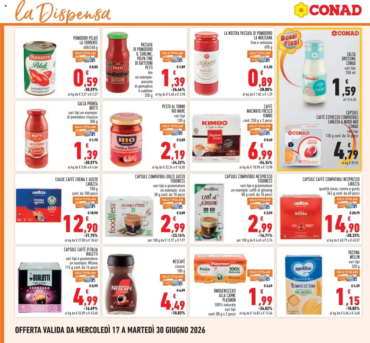 Volantino Conad dal 17/06/2026 > Anteprima da 17 giugno a 30 giugno di 2026 - Pagina del volantino 12
