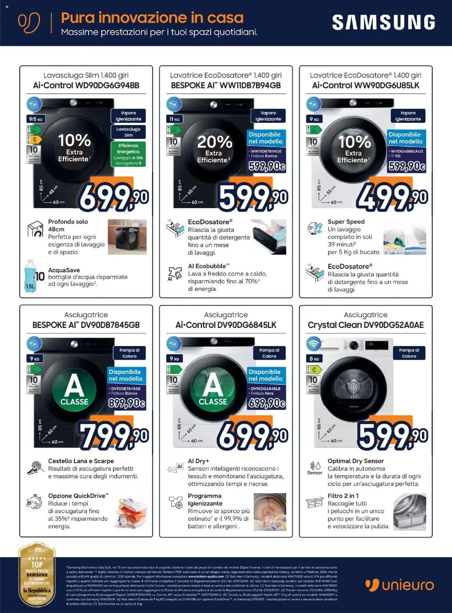 Nuovo Unieuro volantino dal 02/10/2026 > offerte anteprima 🛍️ da 2 ottobre a 11 ottobre di 2026 - Pagina del volantino 35