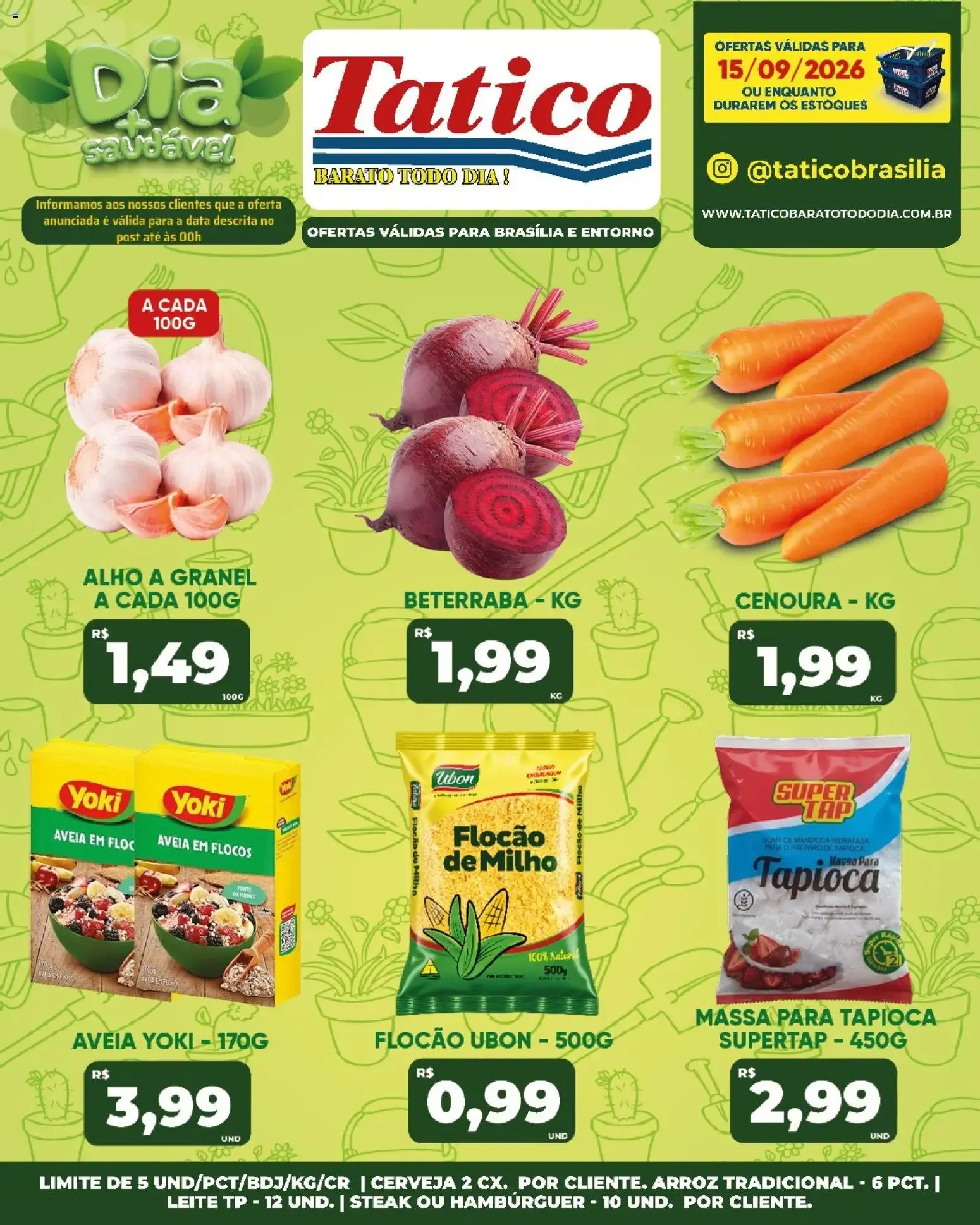 Encarte de Tatico ofertas do Dia de 15/09/2026 | Promoções Online 15 de setembro até 15 de setembro 2026 - Pagina 17