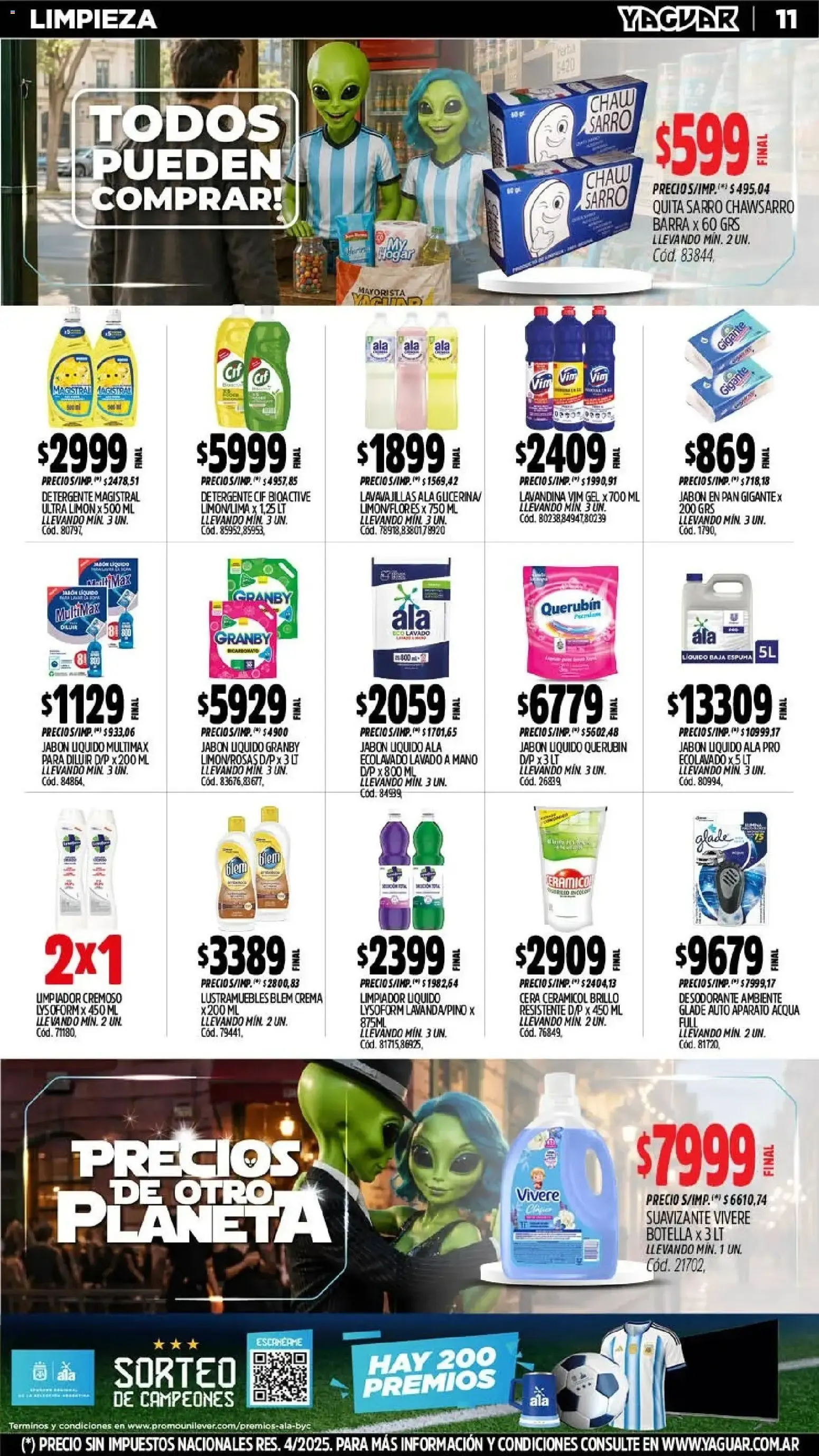 Ofertas de Mayorista Yaguar - Precios de Otro Planeta 6 de julio al 11 de julio 2026 - Página 12 del catálogo