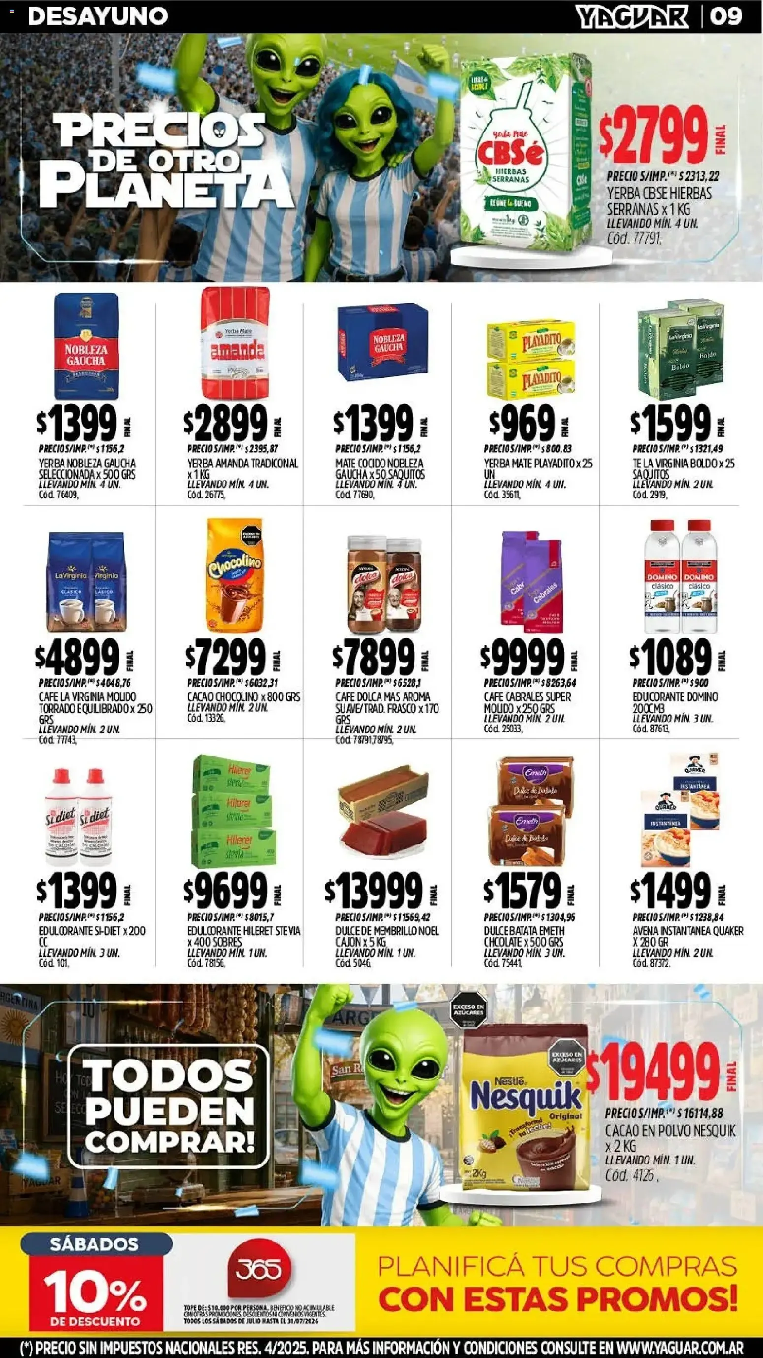 Ofertas de Yaguar - Oferta Semanal Trelew del 13/07/2026 - 19/07/2026 13 de julio al 19 de julio 2026 - Página 11 del catálogo