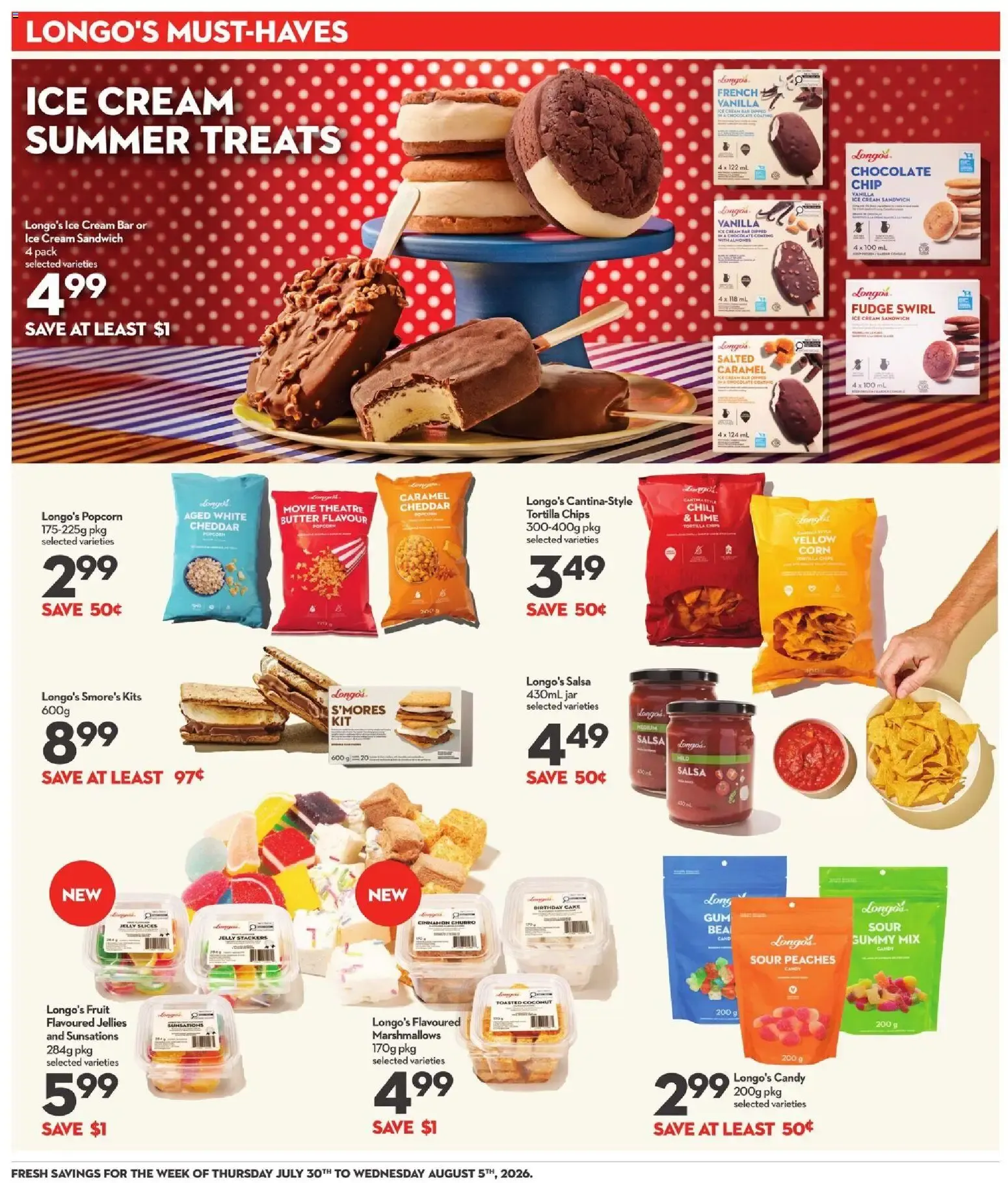 Longo's Civic Holiday Hours from August 3 to August 3 2026 - flyer page 15