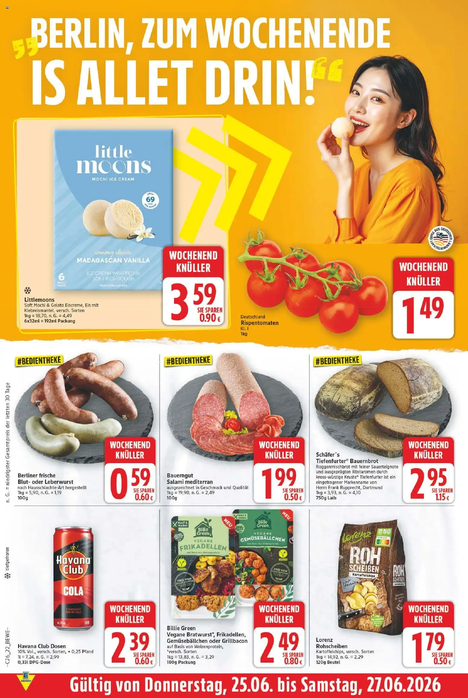 E center Prospekt (ab 22.06.2026) zum Blättern von 22. Juni bis 27. Juni 2026 - Prospekt seite 26