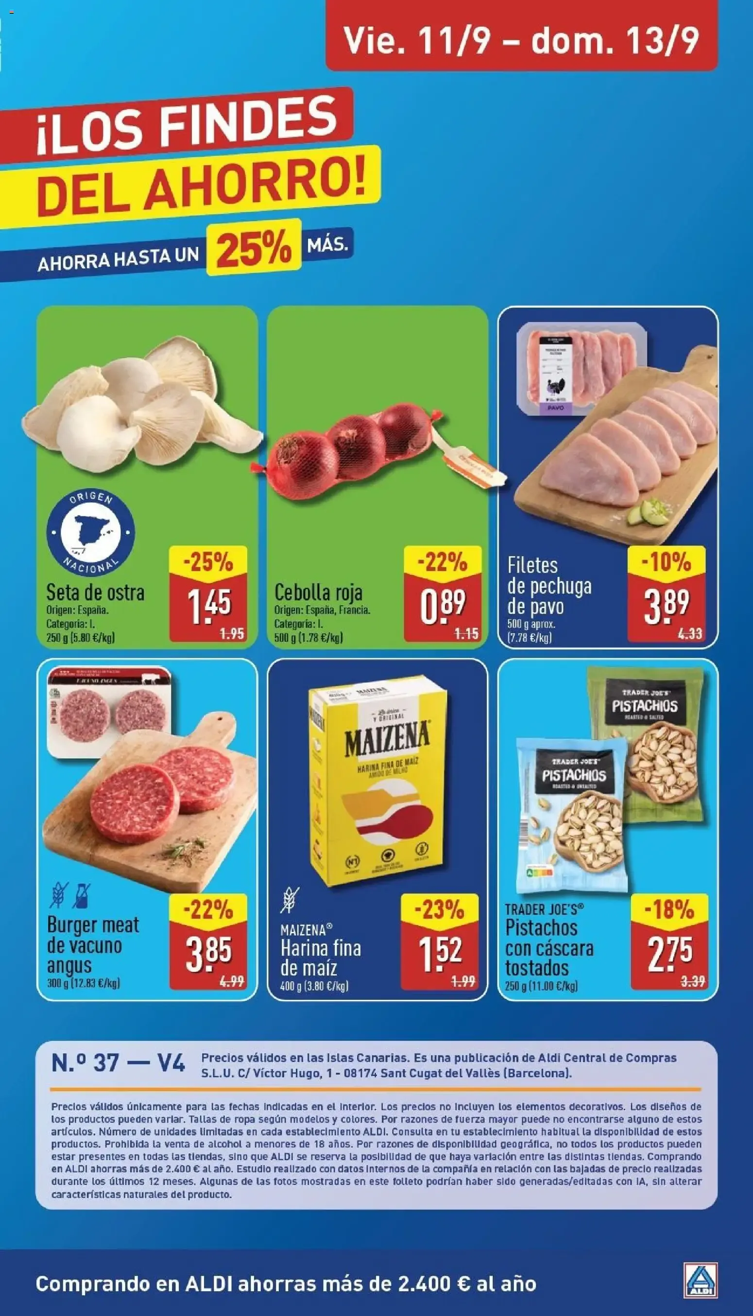 Catálogo de Aldi folleto Canarias del 07/09/2026 | Catálogo 7 de septiembre al 13 de septiembre 2026 - Página 35