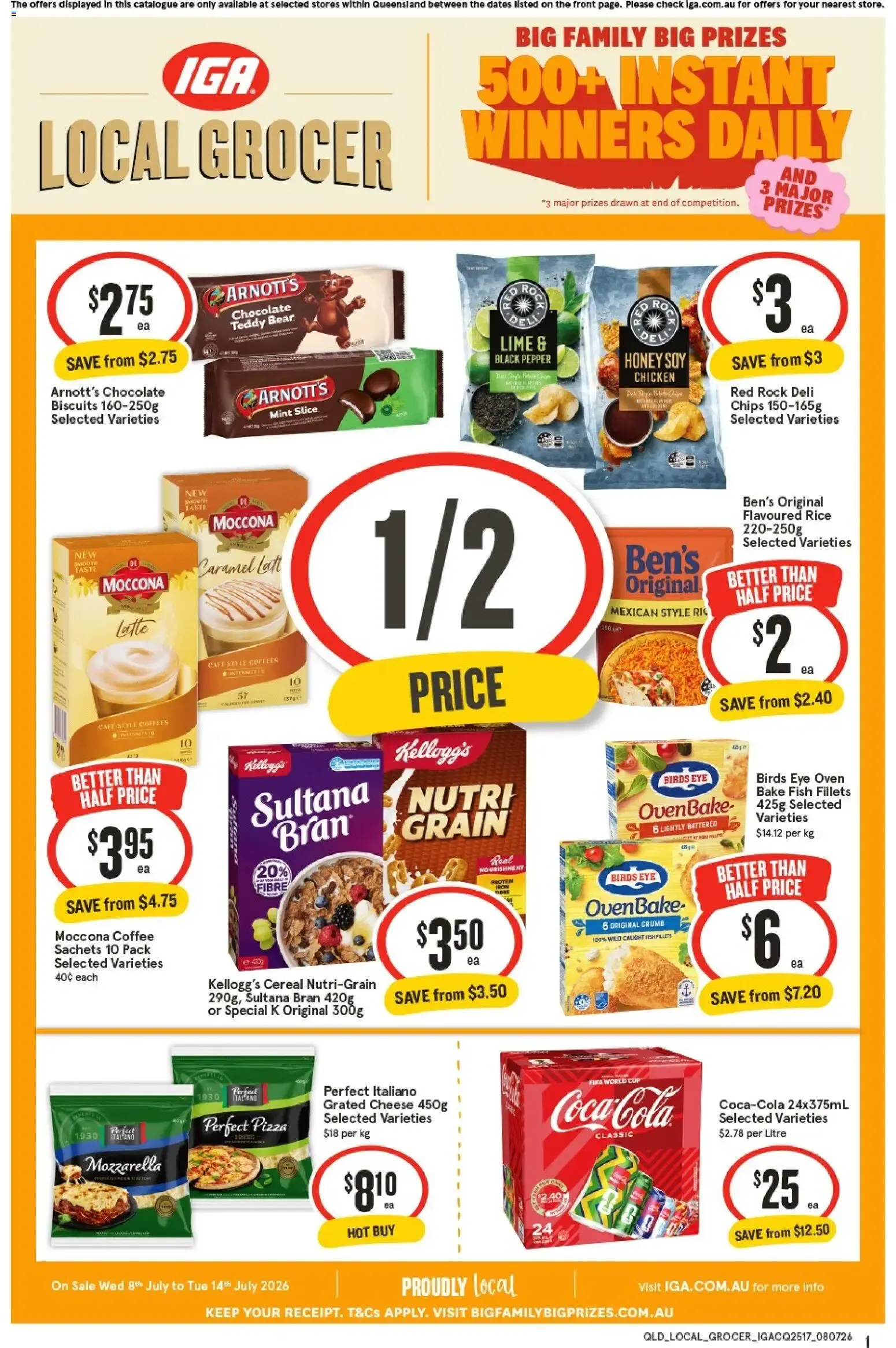 IGA catalogue valid from 08/07/2026 > Online Australia - Catalogue valid from 8 July to 14 July 2026 - page 1
