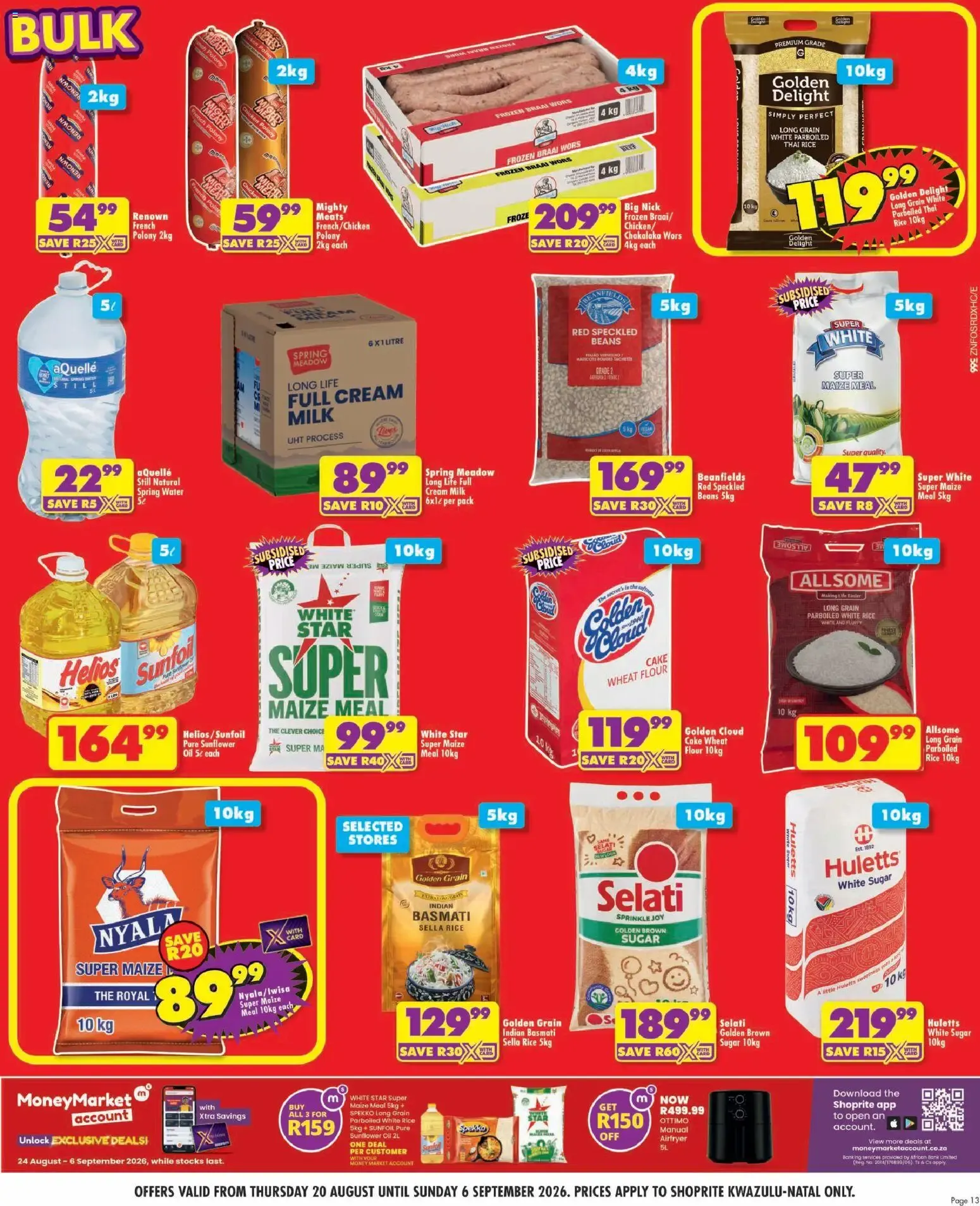 Shoprite: Major League Birthday Deals from 20 August to 6 September 2026 - Catalogue Page 13
