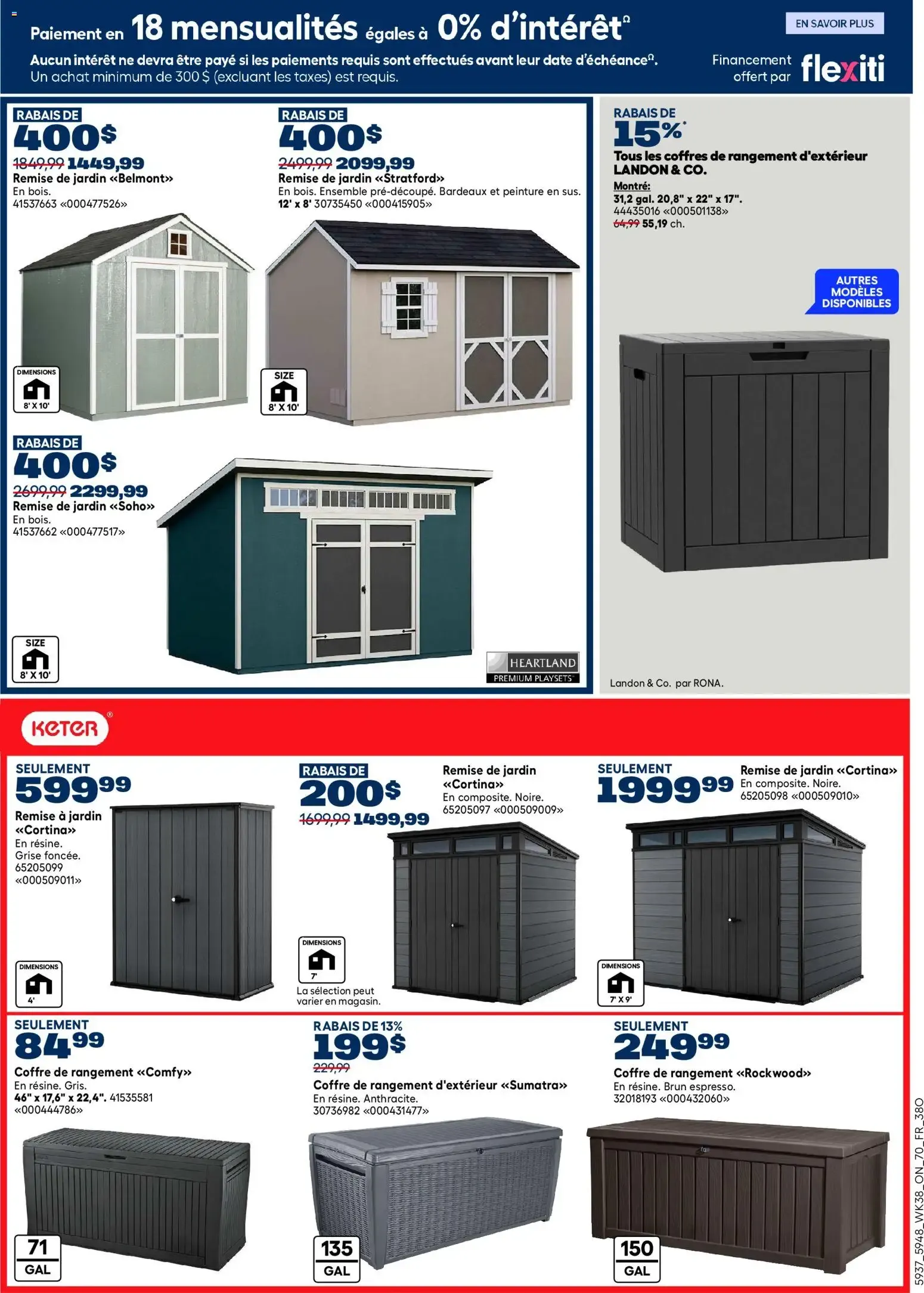 Rona circulaire from Oct 15, 2026 > weekly specials & deals from October 15 to October 28 2026 - flyer page 17