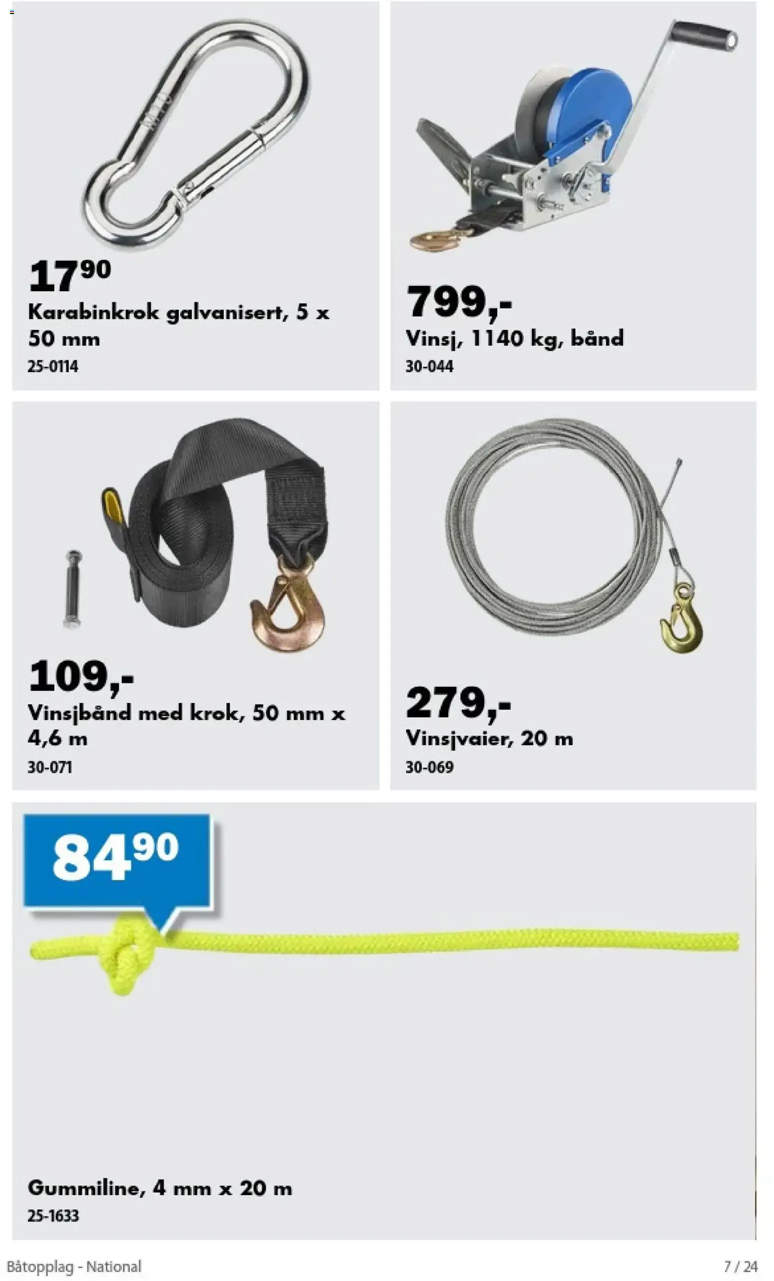 Biltema Båtopplag - National (25/08/2026 - 30/09/2026) - Kundeavis og tilbud fra 25. august til 30. september 2026 - kundeavisside 7
