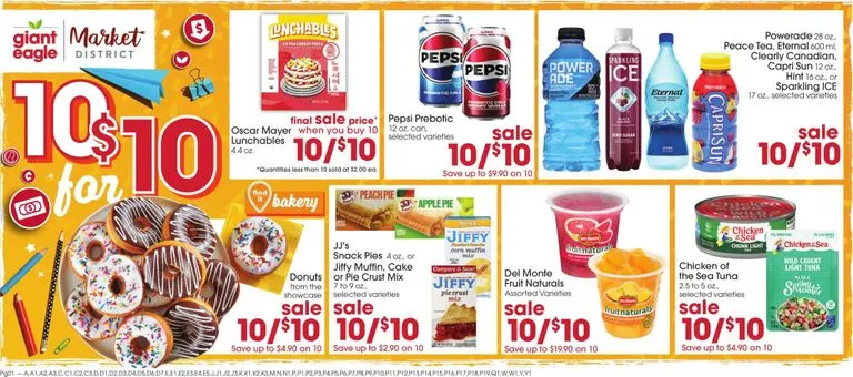 Current Giant Eagle leaflet valid from Thursday 08/06/2026 to Wednesday 08/12/2026