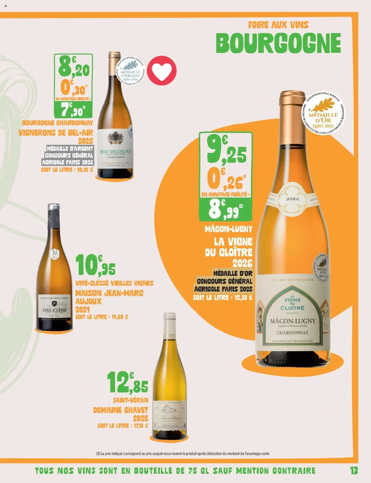 Foire aux Vins Supermarchés G20 du 23 septembre au 11 octobre 2026 - Catalogue page 13