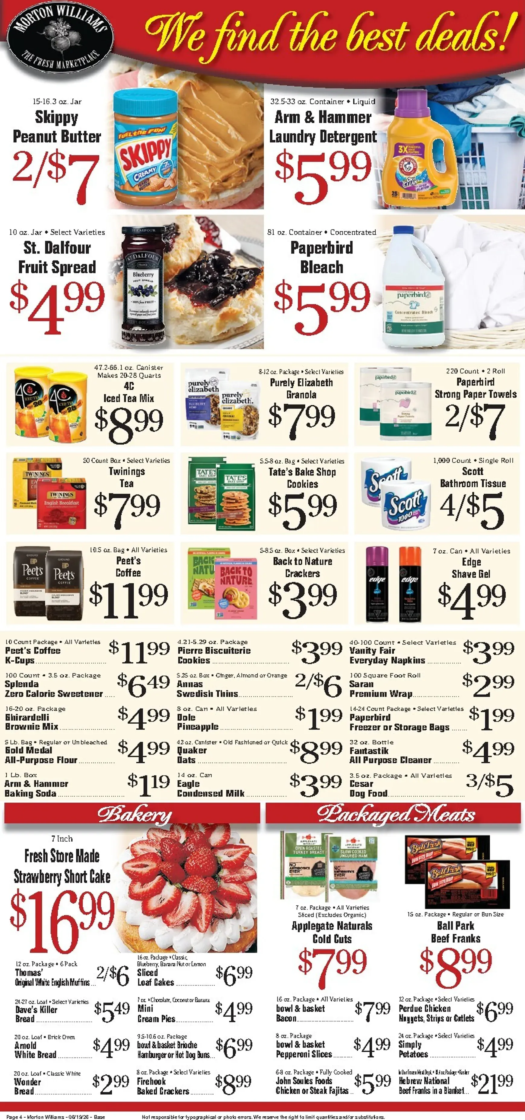 Weekly ad Current Morton Williams - Manhattan / Jersey City leaflet valid from Friday 06/19/2026 to Thursday 06/25/2026 from June 19 to June 25 2026 - Page 4