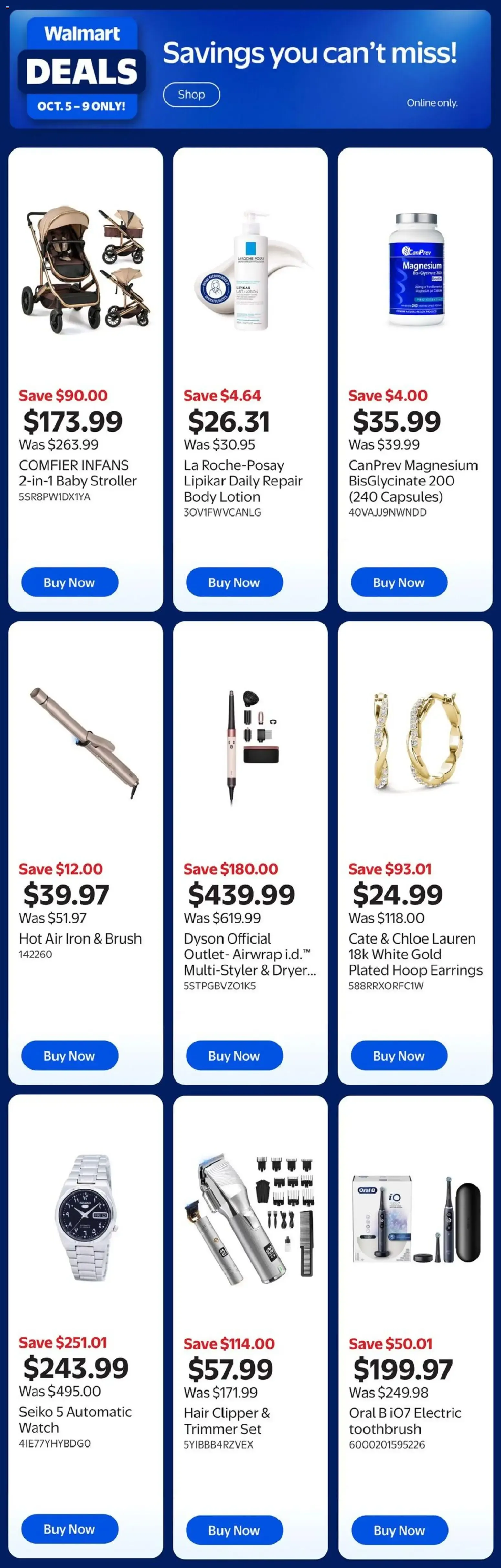 Walmart Deals: Oct 5-9 from October 5 to October 9 2026 - flyer page 10