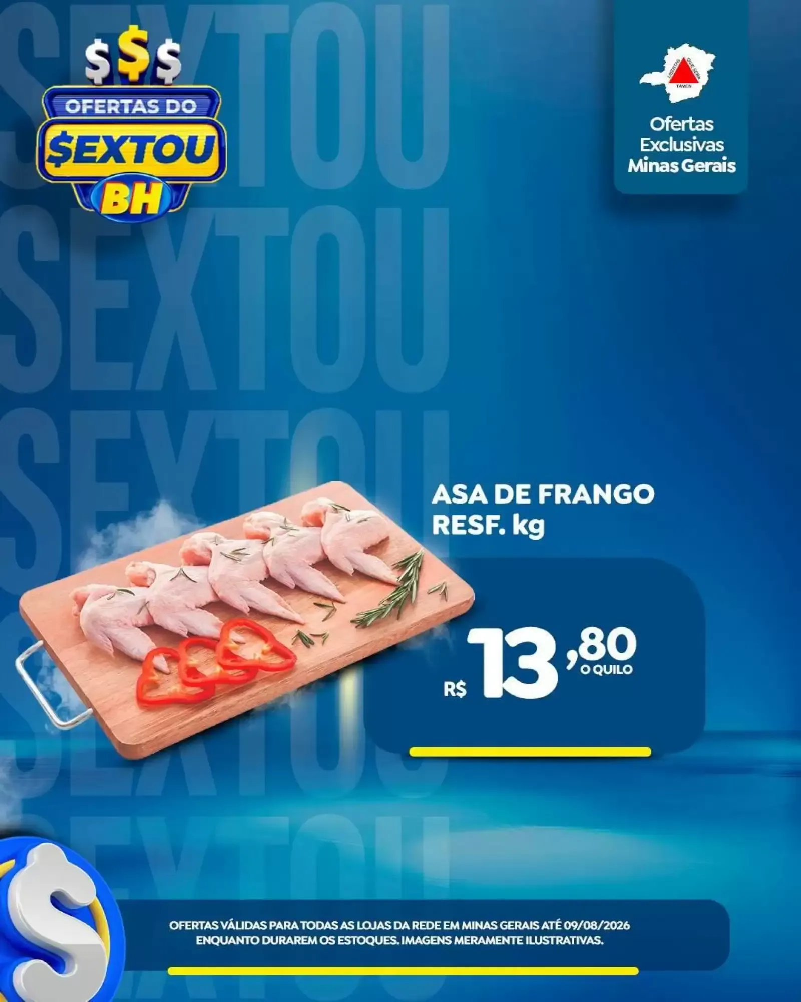 Encarte de Ofertas do Sextou BH 7 de agosto até 9 de agosto 2026 - Pagina 12