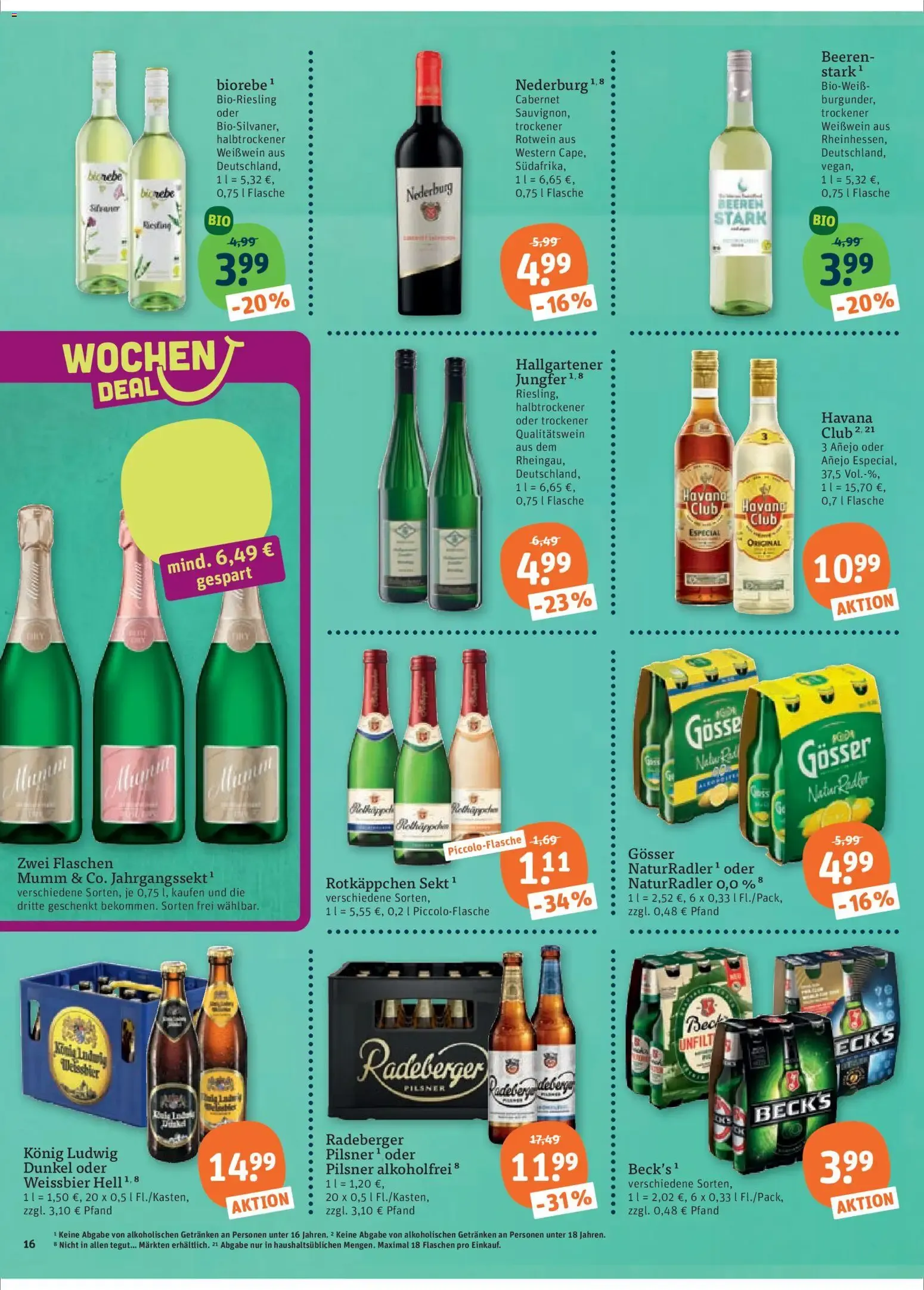 Tegut ENDSPURT! von 21. August bis 22. August 2026 - Prospekt seite 18