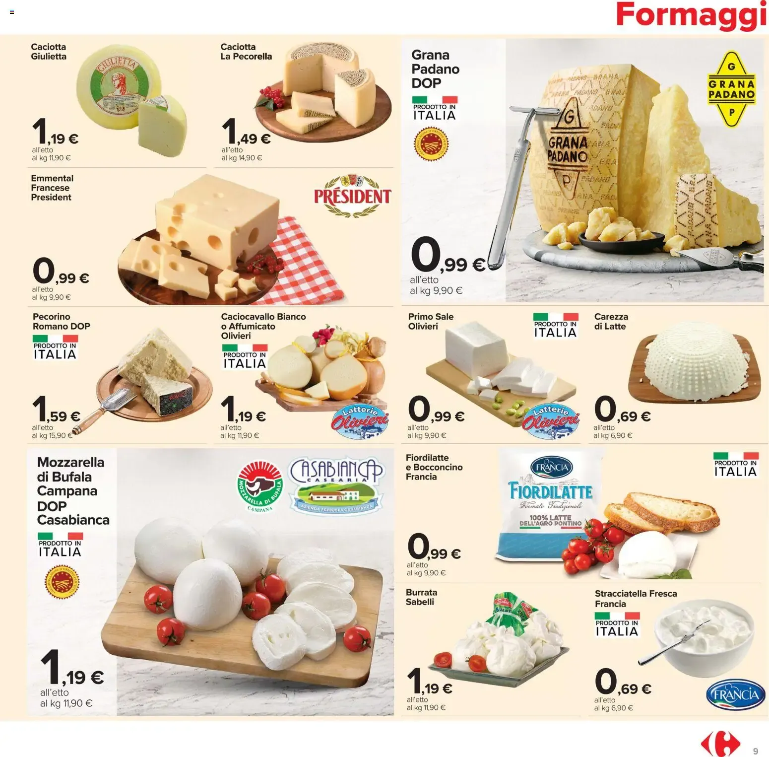Carrefour market: PREZZI IMBATTIBILI da 16 giugno a 29 giugno di 2026 - Pagina del volantino 9