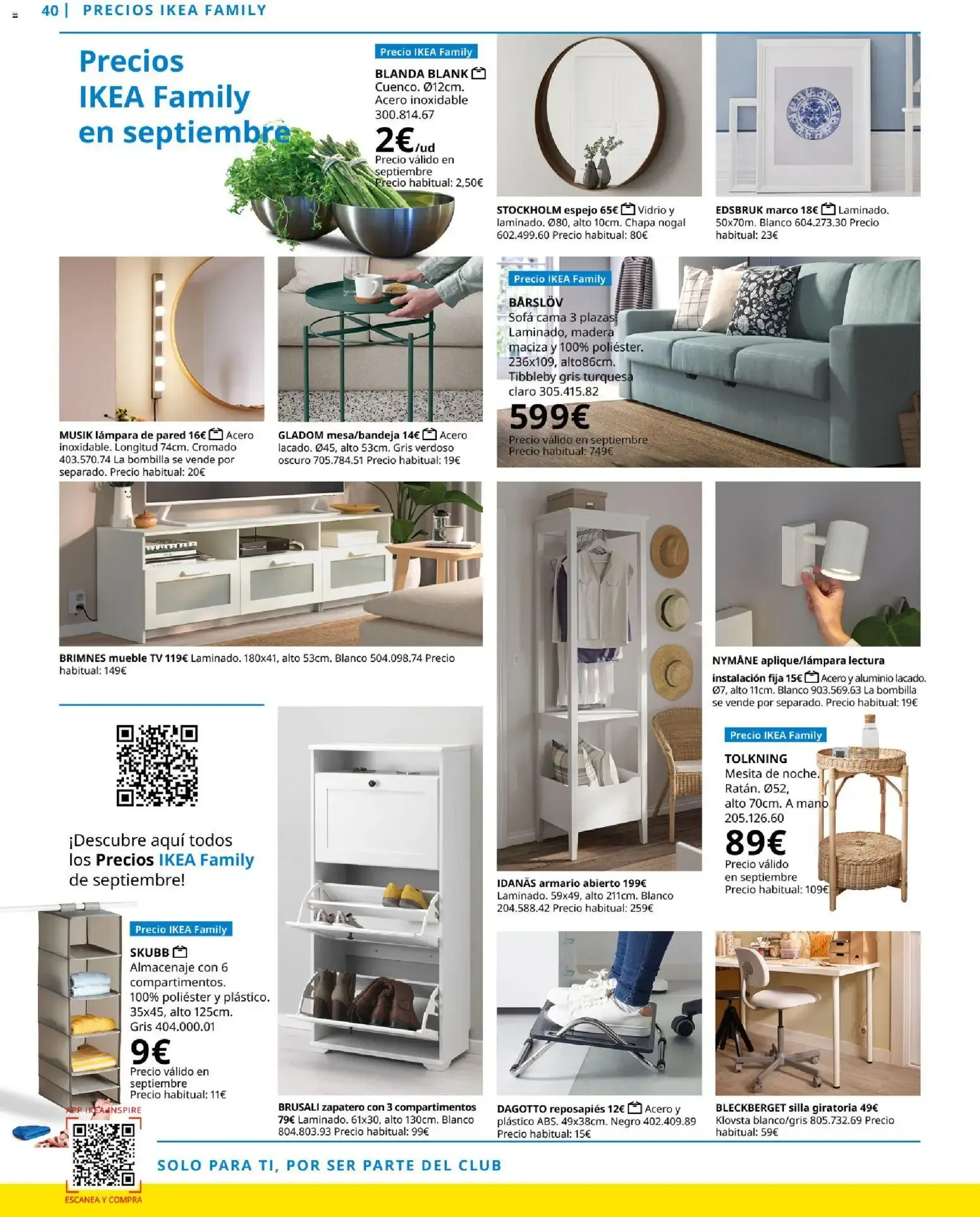 Catálogo de IKEA - IKEA Family Magazine del 01/07/2026 1 de julio al 30 de septiembre 2026 - Página 40