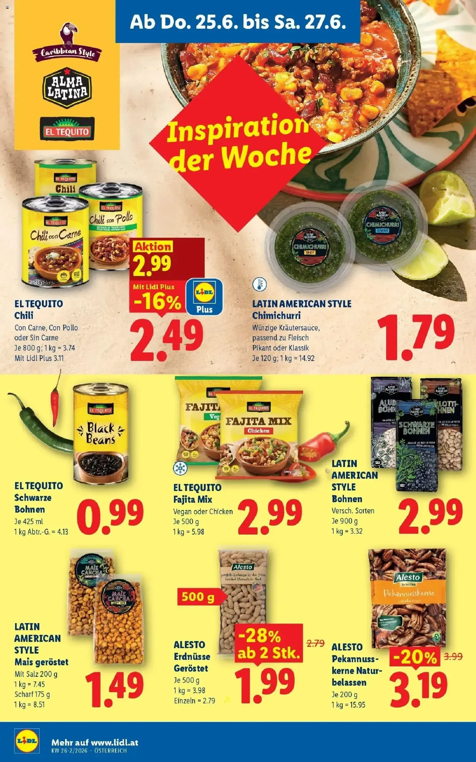 Lidl - Aktion von 25. Juni bis 27. Juni 2026 - Flugblätt seite 16