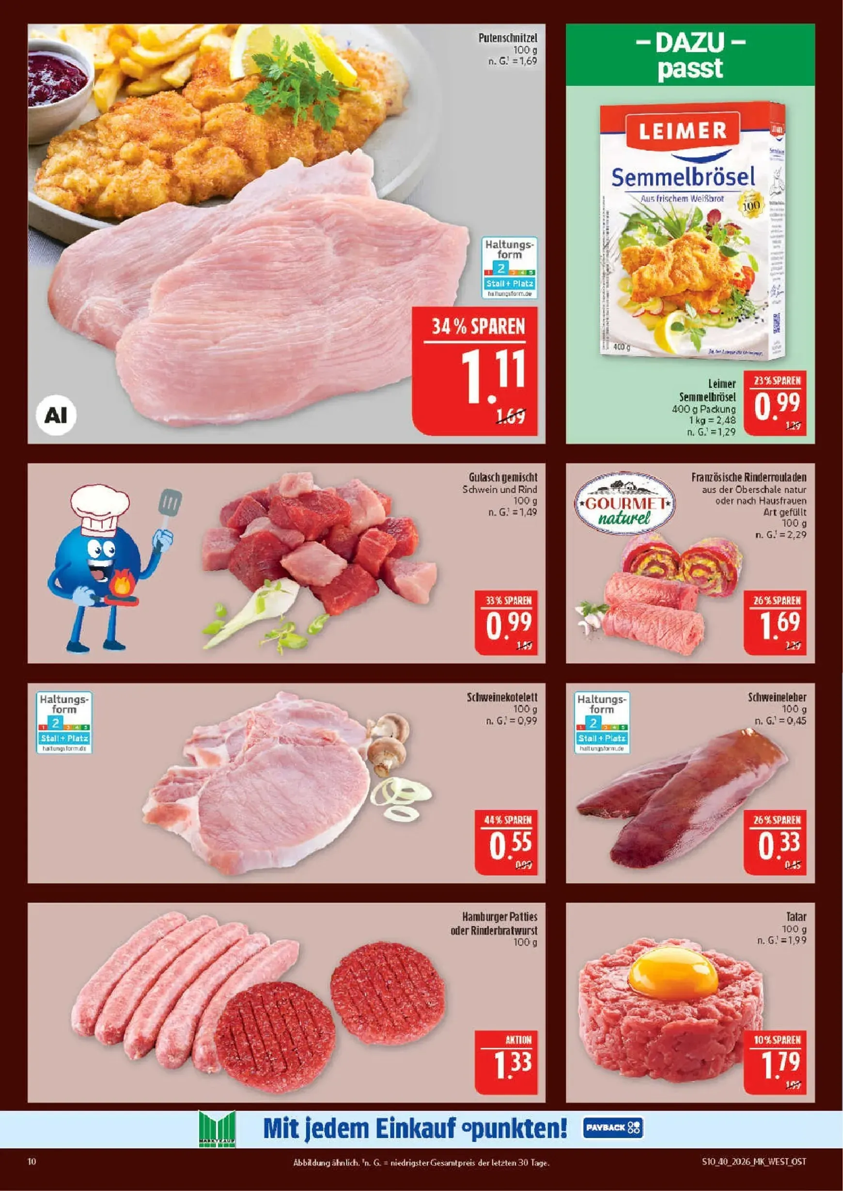 Marktkauf Prospekt nächste Woche – von Montag 28.09.2026 bis Freitag 02.10.2026 von 28. September bis 2. Oktober 2026 - Prospekt seite 10