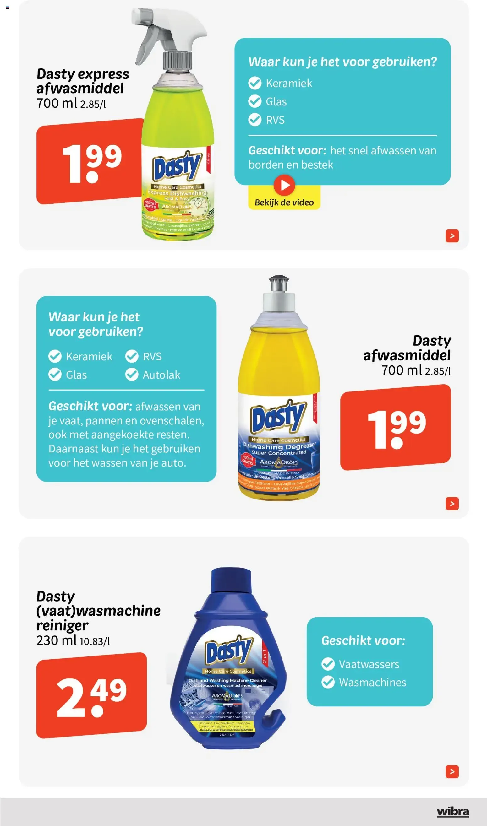 Wibra: Ofertas en productos Dasty van 3 september tot 5 oktober 2026 - Folder pagina 13