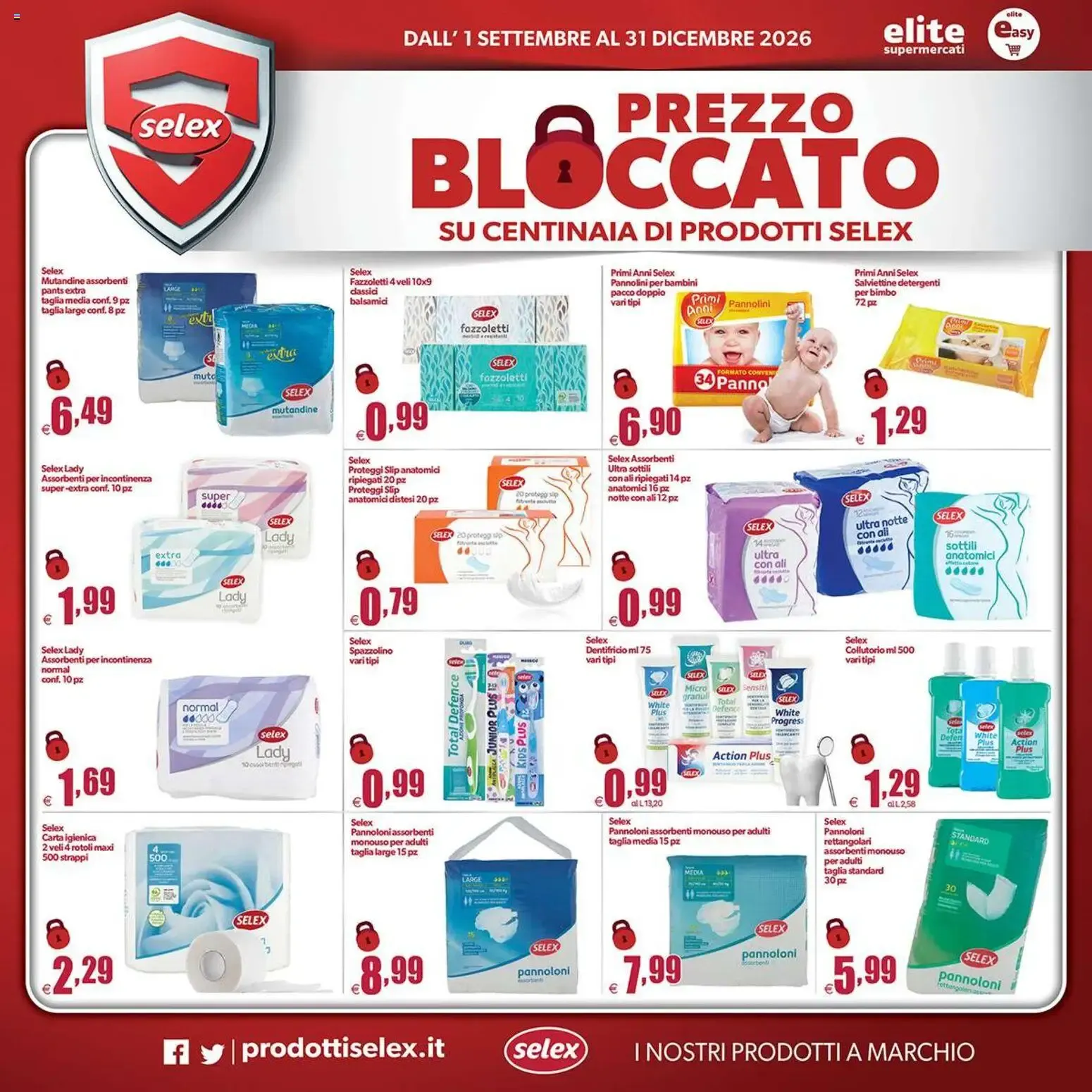 Nuovo Elite Supermercati volantino Spesa Difesa Selex dal 01/09/2026 > offerte anteprima 🛍️ da 1 settembre a 31 dicembre di 2026 - Pagina del volantino 11