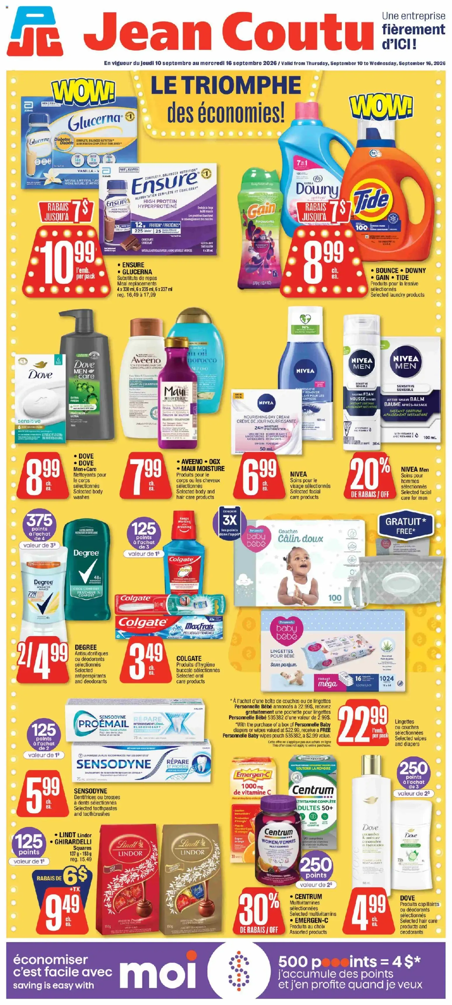 Jean Coutu circulaire from Sep 10, 2026 > weekly specials & deals
