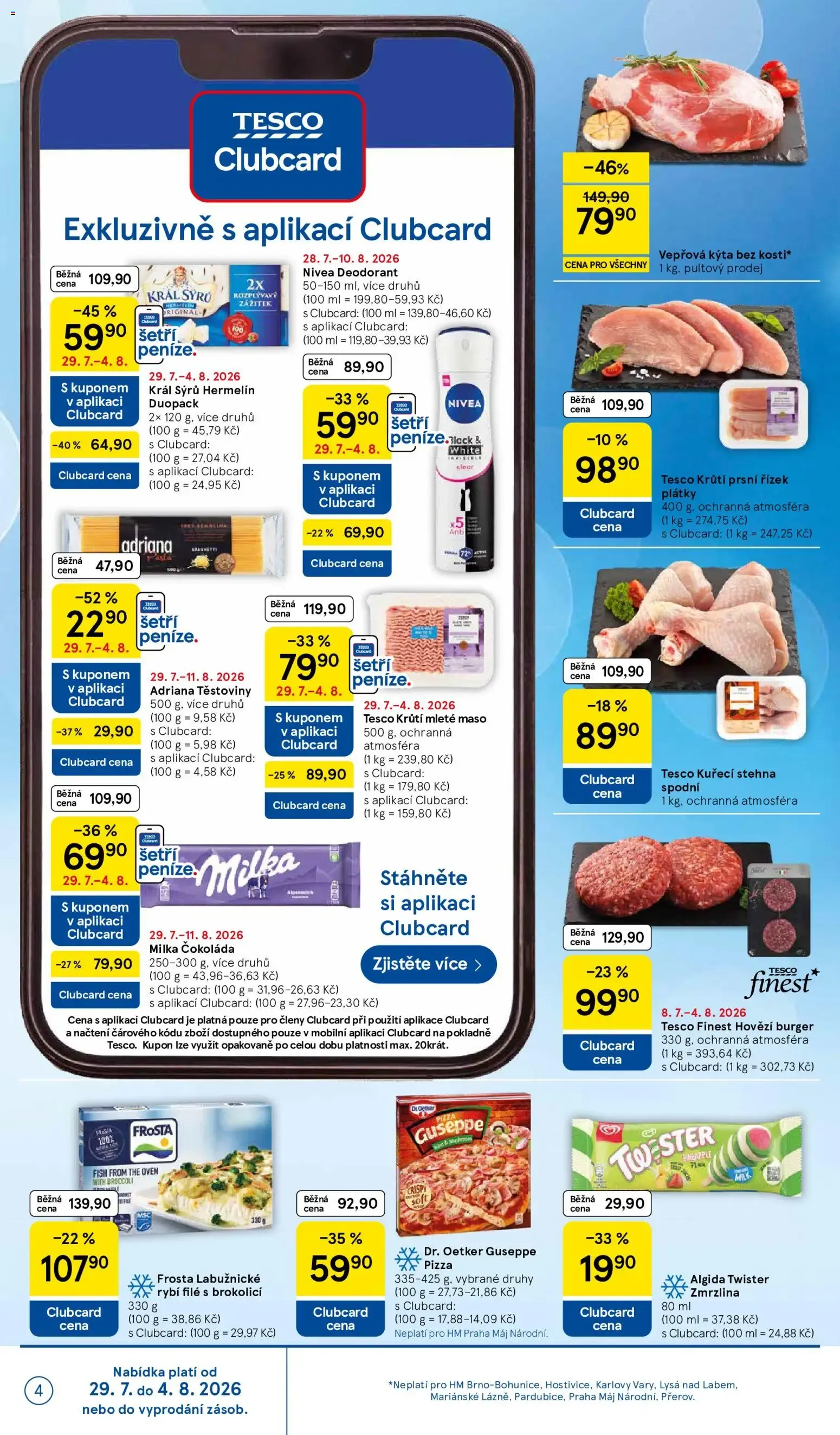 Tesco leták na tento + příští týden 29.07.2026 - 29. července 4. srpna 2026 - Page 4