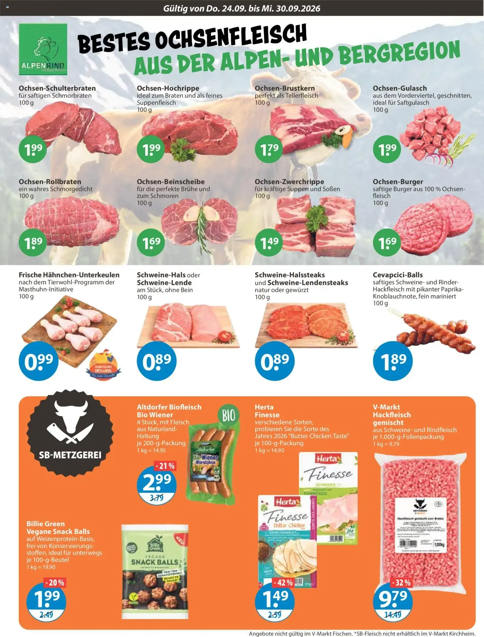 V-Markt Angebote vom 24.09.2026 – Angebote online von 24. September bis 30. September 2026 - Prospekt seite 3