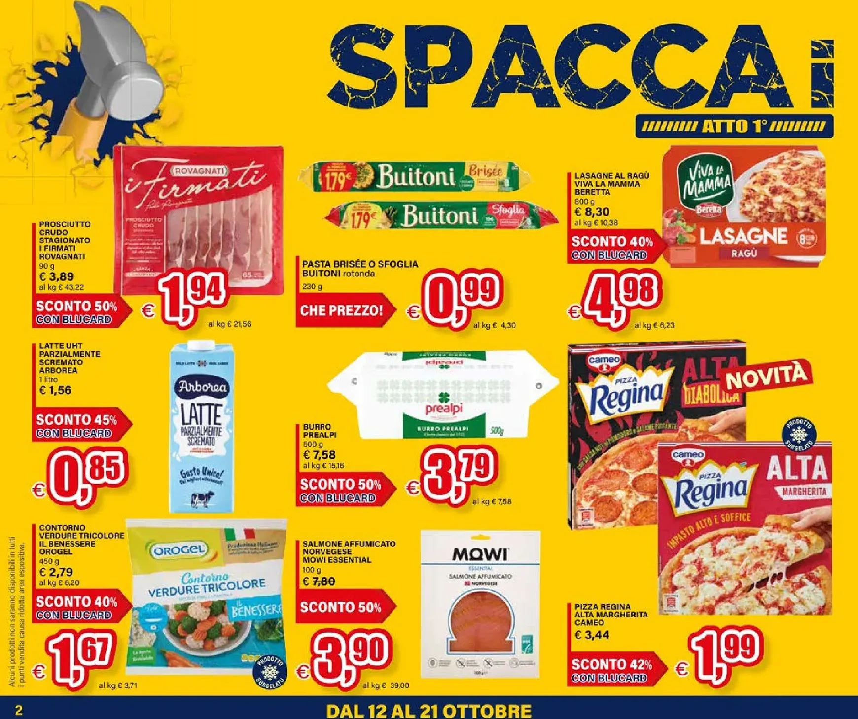 SPACCA I PREZZI da 12 ottobre a 21 ottobre di 2026 - Pagina del volantino 2