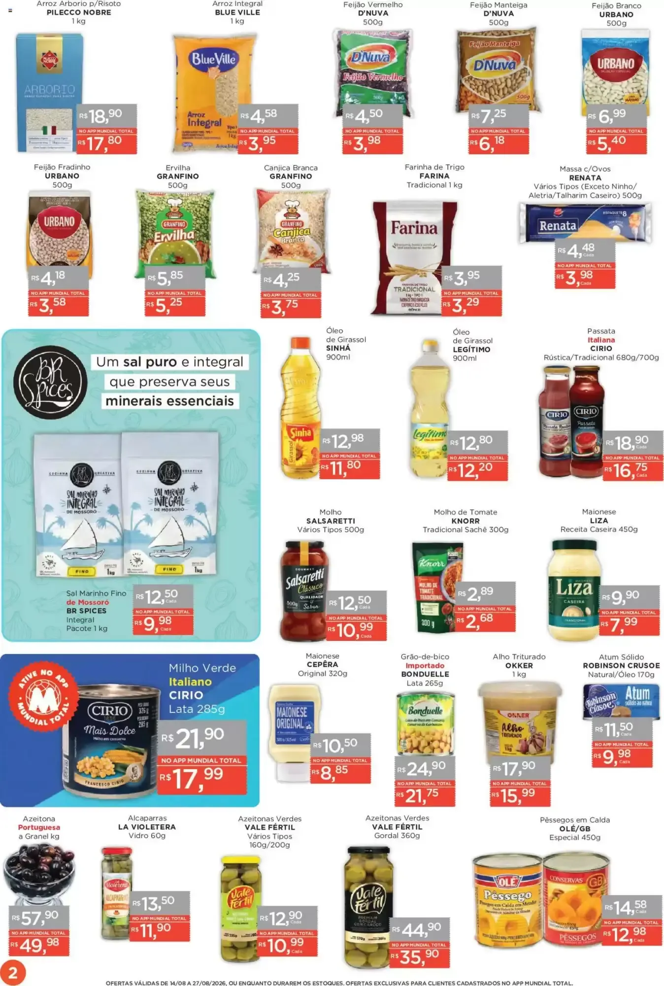 Encarte de Encarte Supermercados Mundial 14 de agosto até 27 de agosto 2026 - Pagina 2