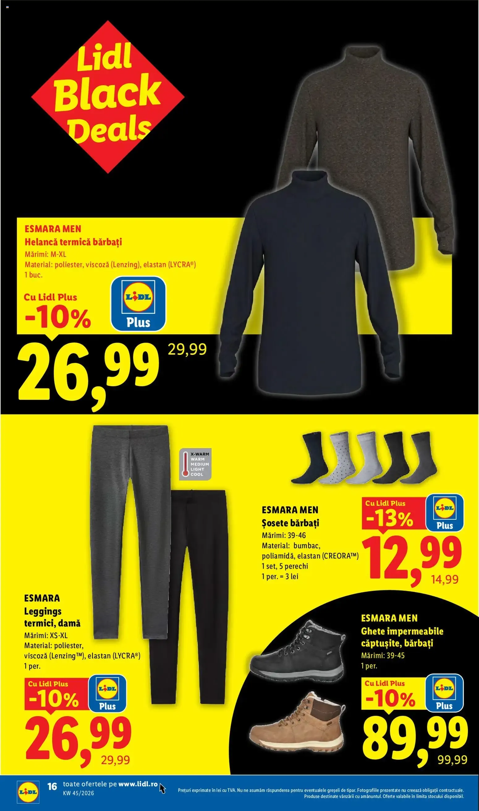 Catalog Catalog Lidl BLACK FRIDAY (02.11.2026) de la 2 noiembrie până la 8 noiembrie 2026 - Revista Pagina 16