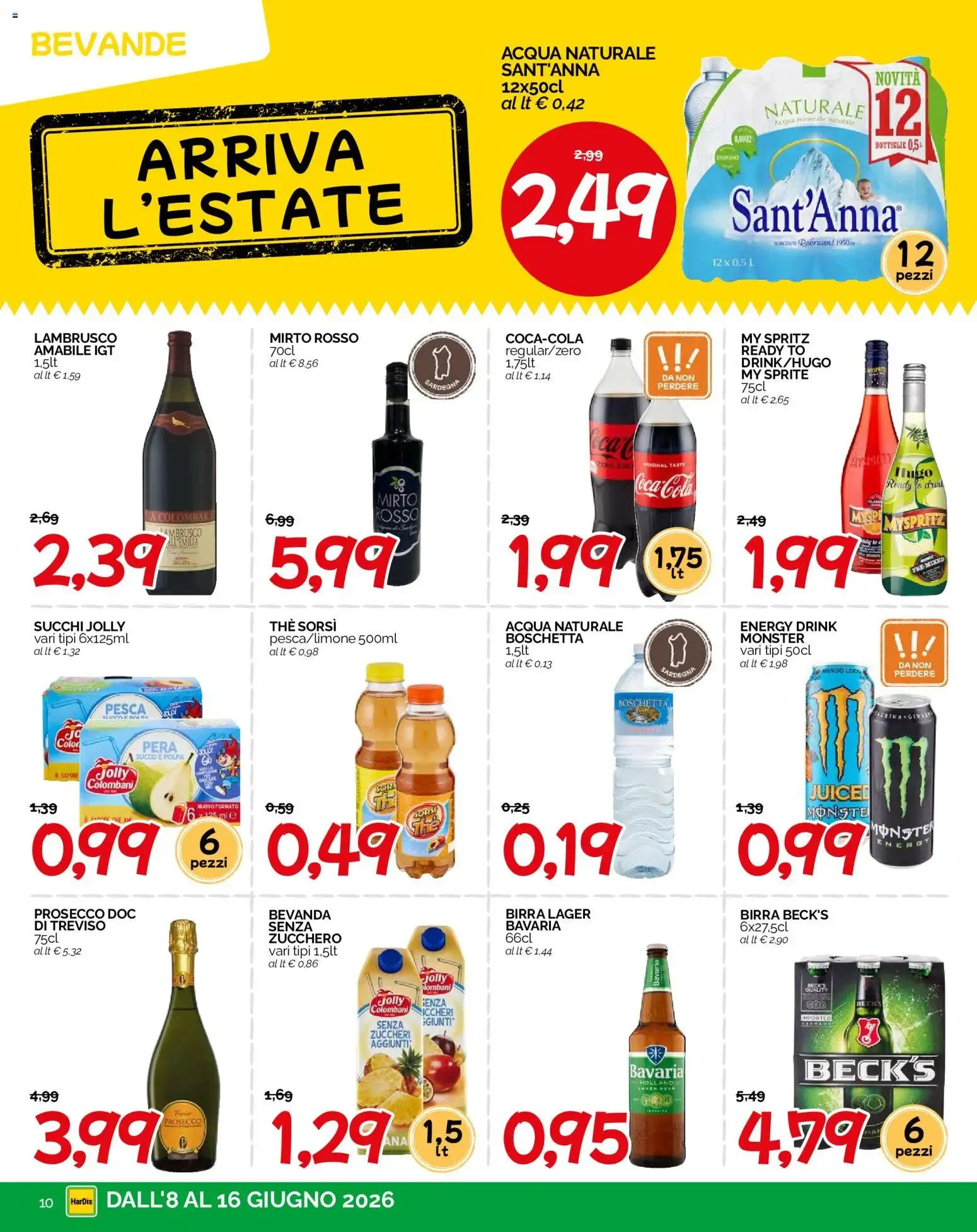 HarDis volantino dal 08/06/2026 - online Offerte da 8 giugno a 16 giugno di 2026 - Pagina del volantino 9