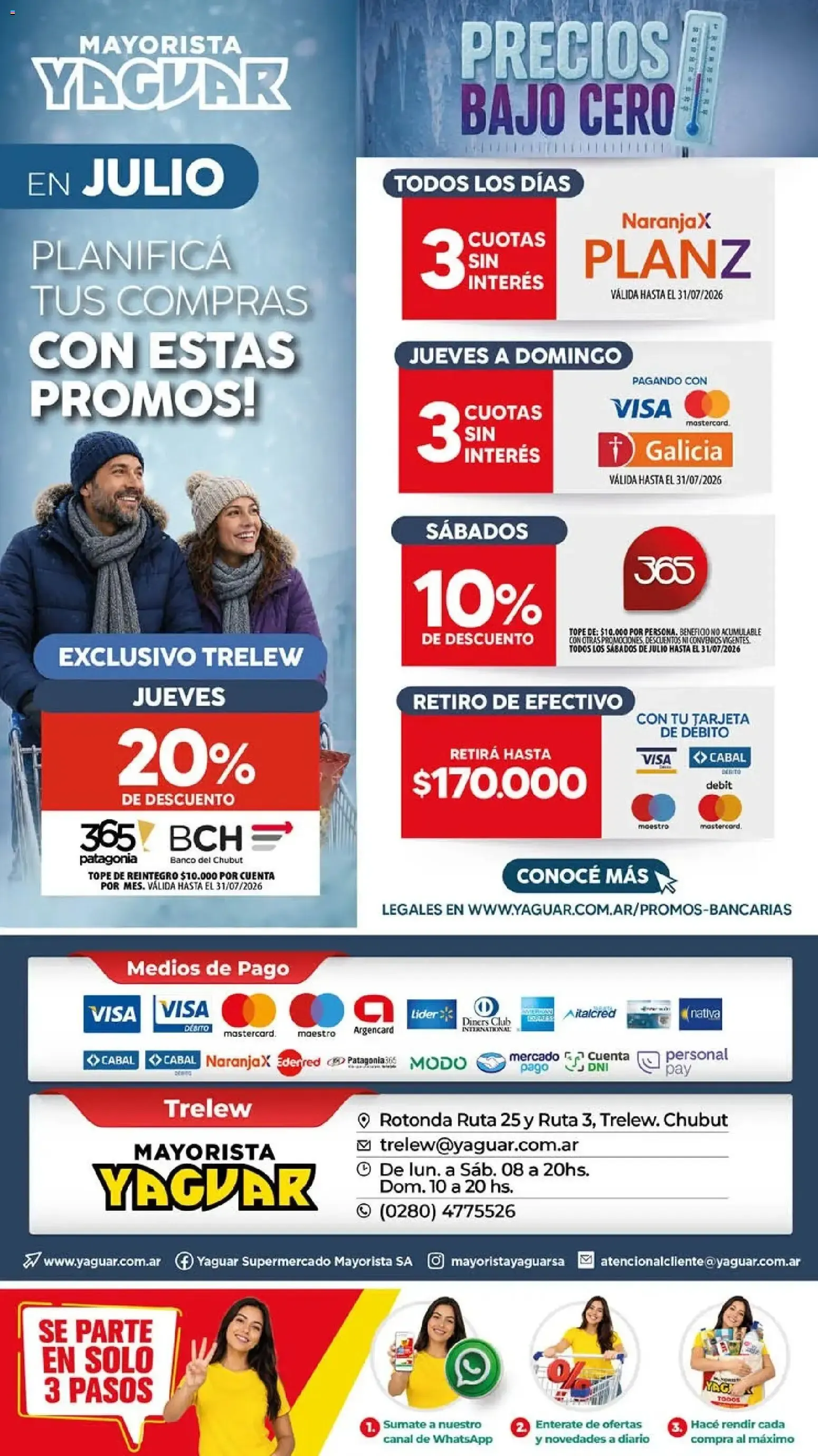 Ofertas de Yaguar - Oferta Semanal Trelew del 20/07/2026 - 26/07/2026 20 de julio al 26 de julio 2026 - Página 20 del catálogo