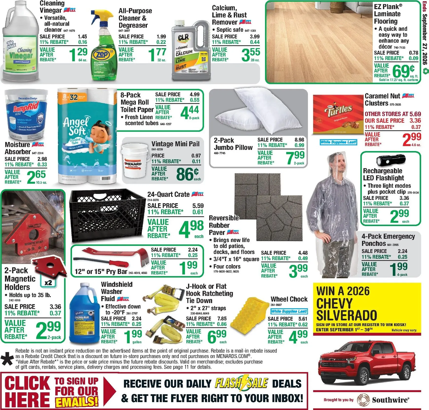 Weekly ad 11% Rebate on Everything! Menards from September 17 to September 27 2026 - Page 18
